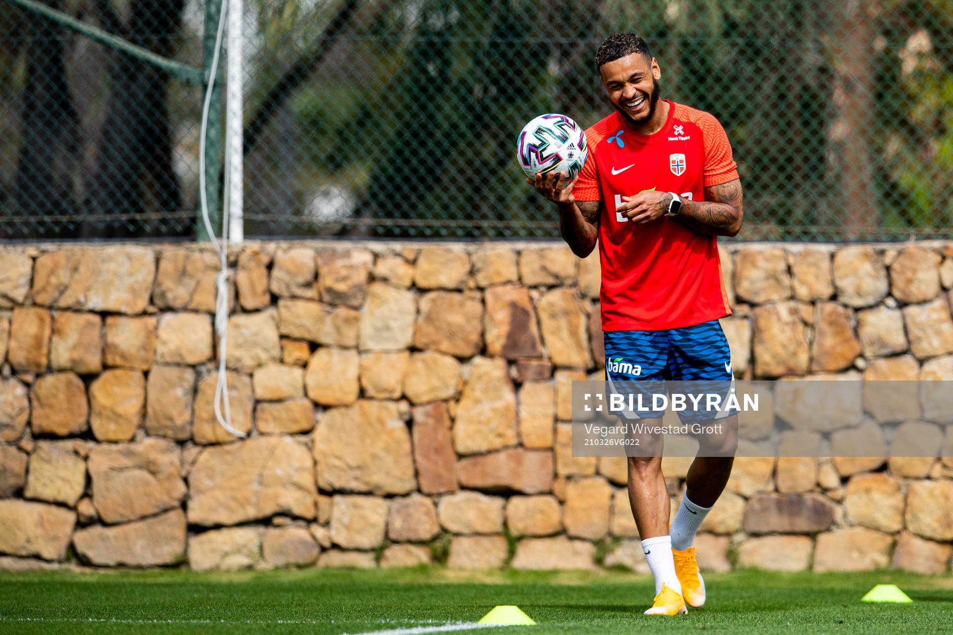 Joshua King of the Norwegian national football team