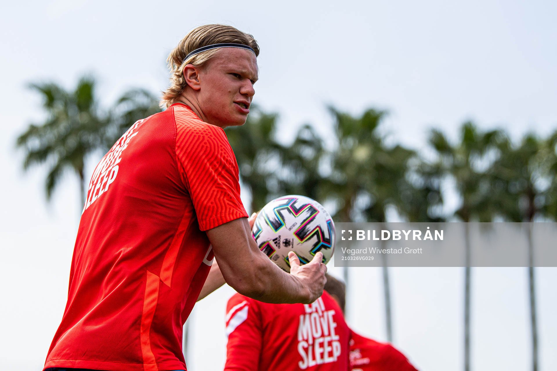 Erling Braut Haaland of the Norwegian national football team