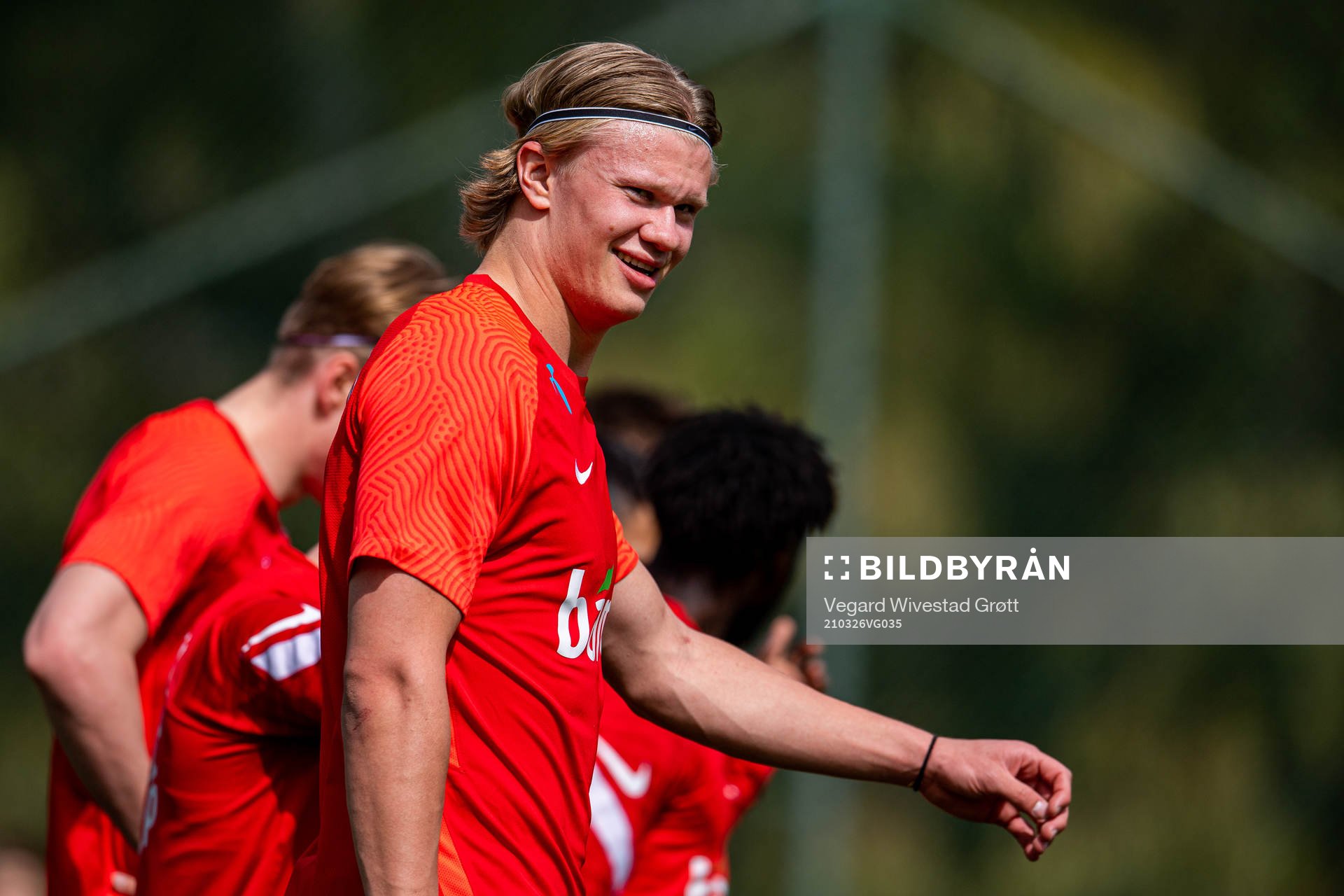 Erling Braut Haaland of the Norwegian national football team