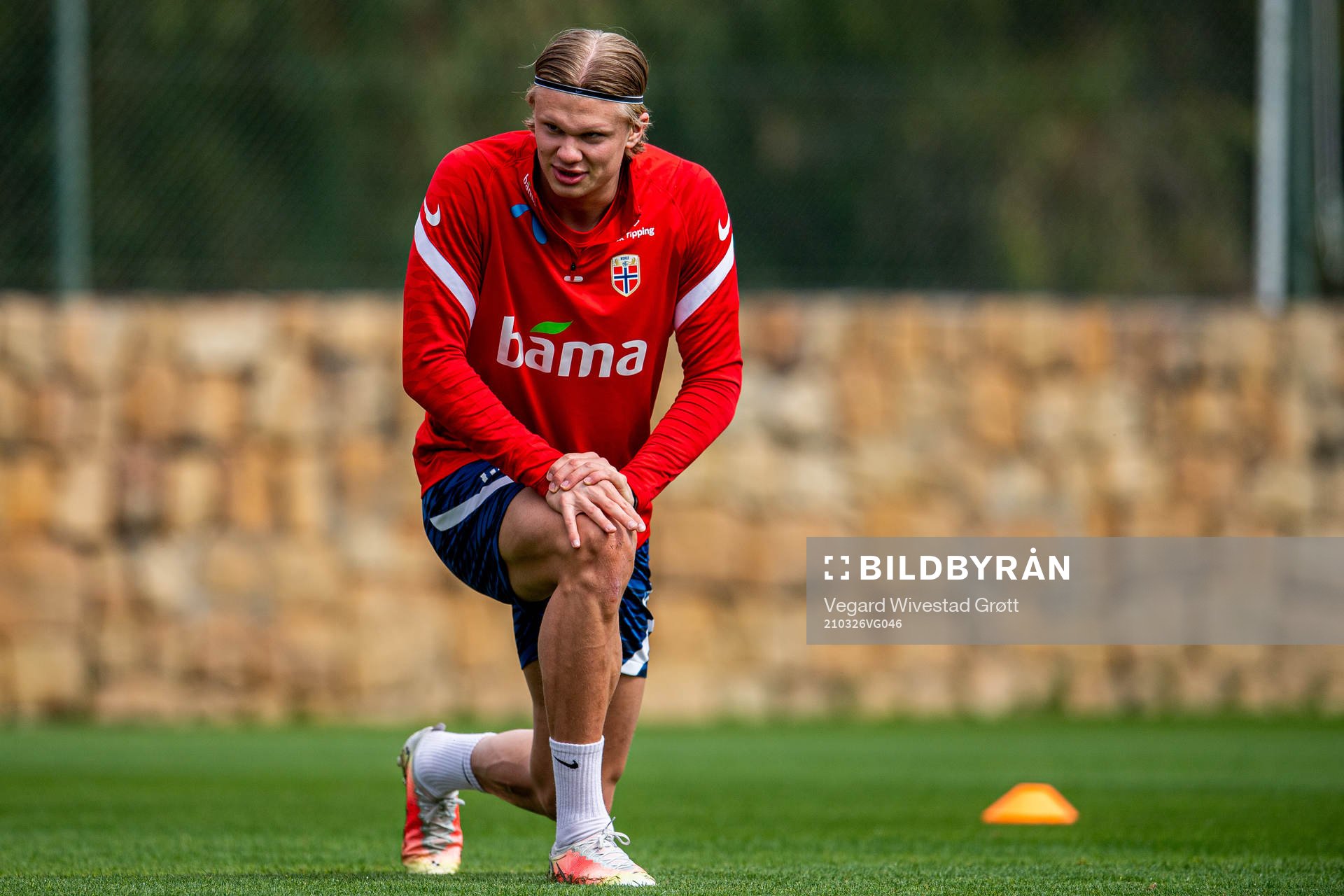 Erling Braut Haaland of the Norwegian national football team