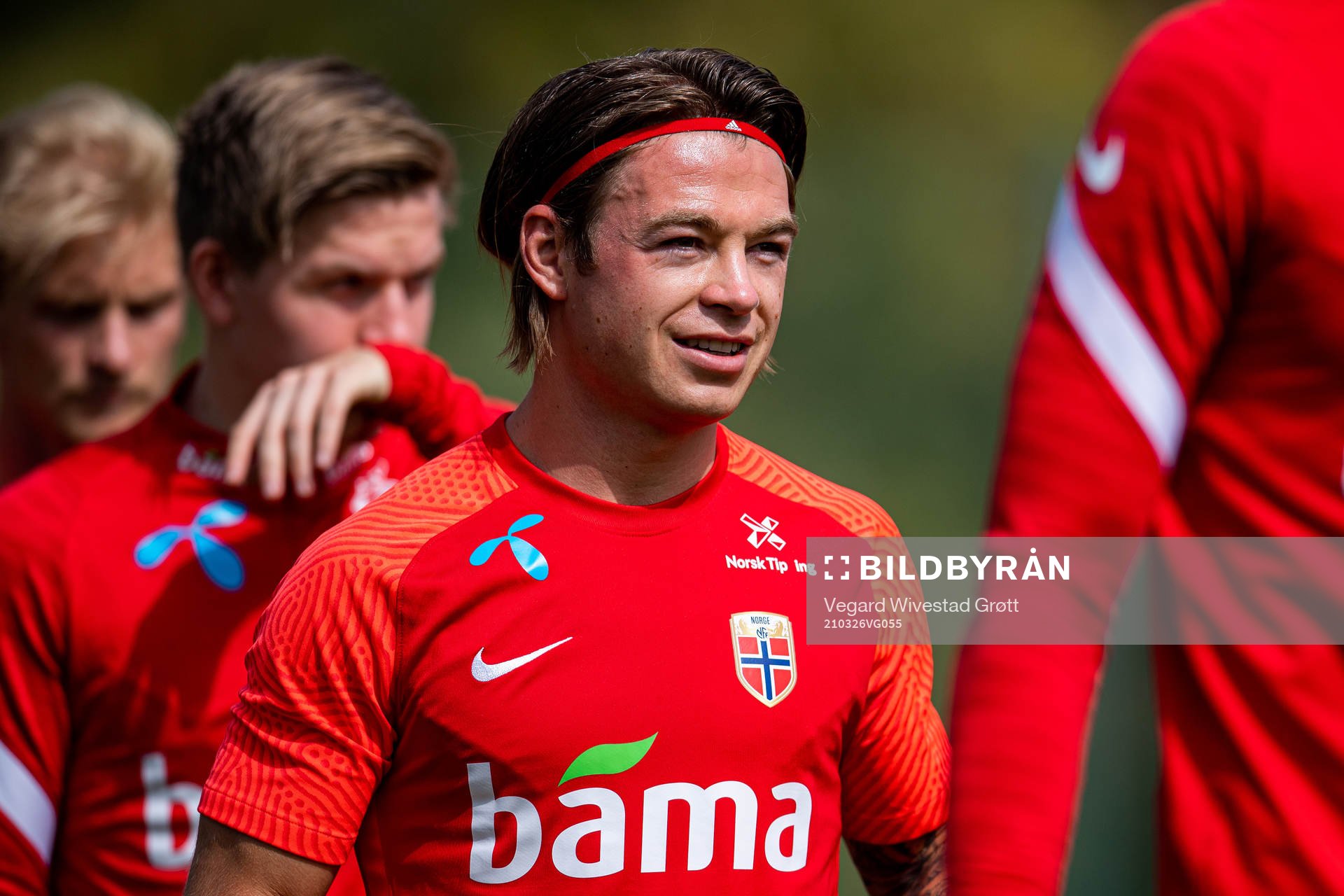 Patrick Berg of the Norwegian national football team