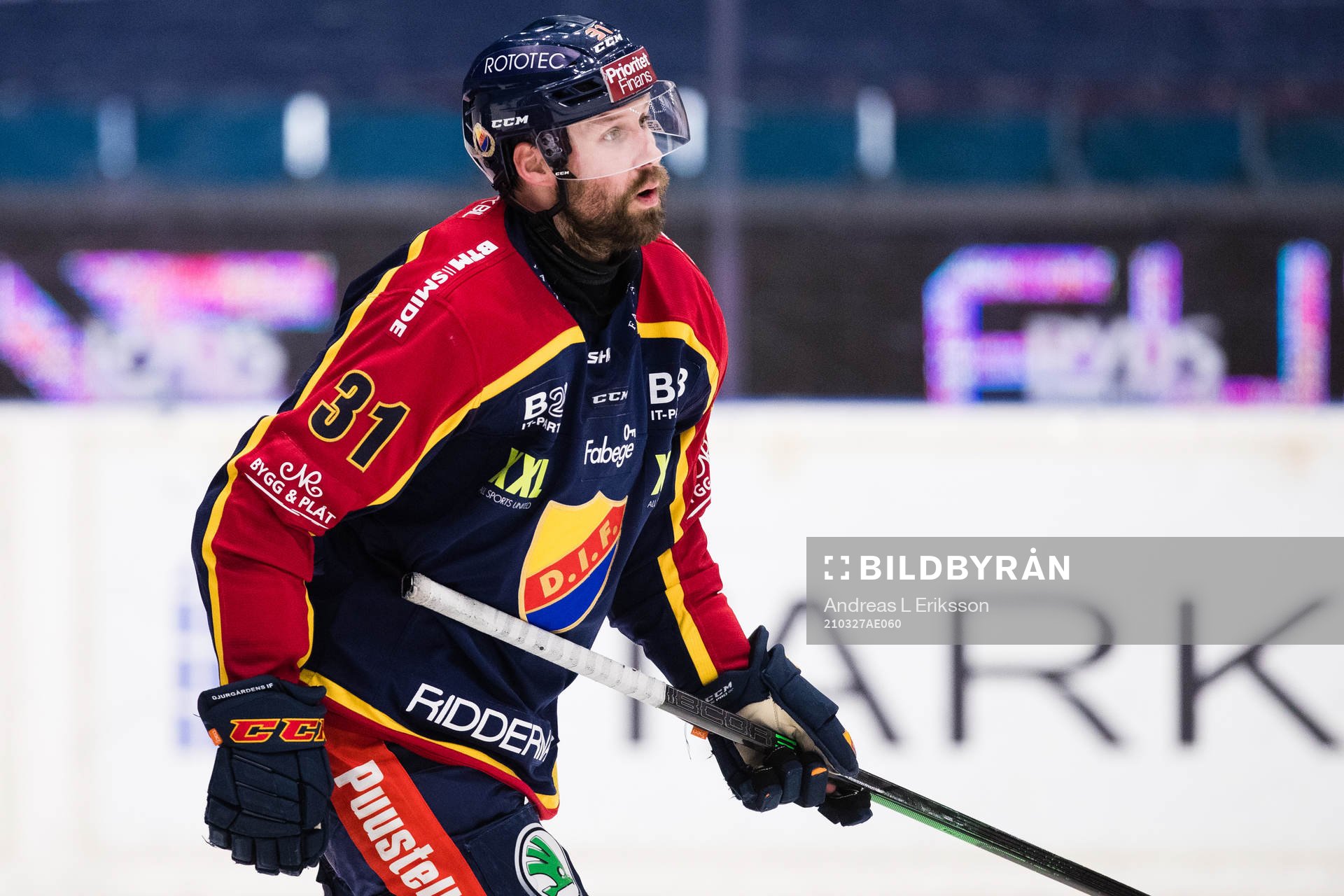 Djurgårdens Dick Axelsson