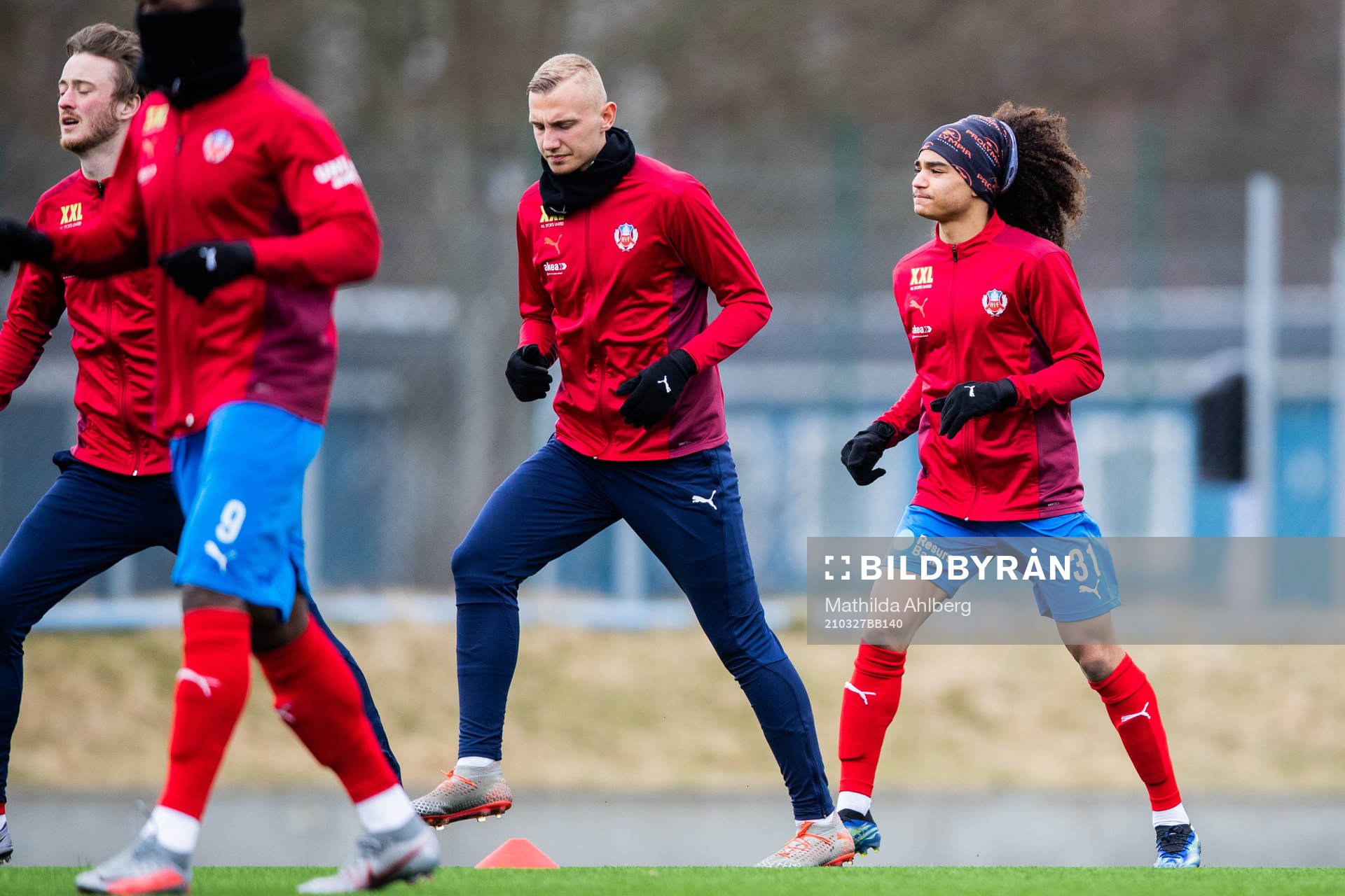 Helsingborgs Jakob Voelkerling Persson och Adam Kaied