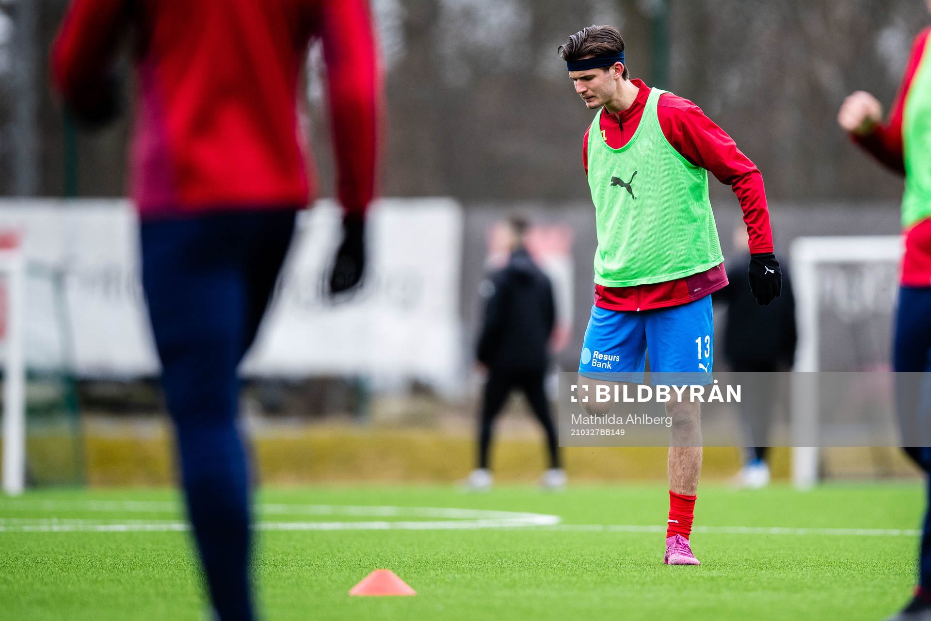 Helsingborgs Wilhelm Loeper har ont