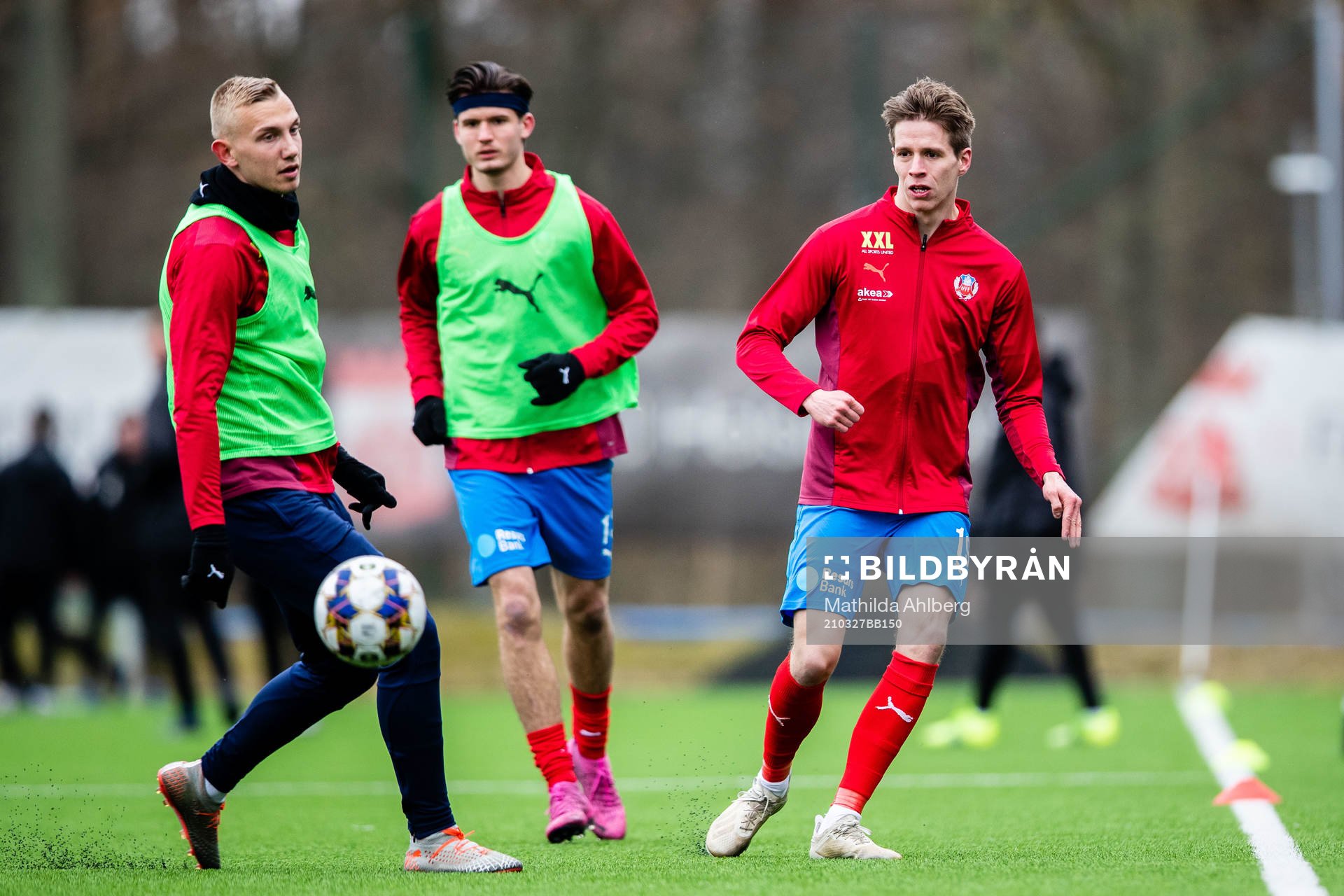 Helsingborgs Jakob Voelkerling Persson, Wilhelm Loeper och