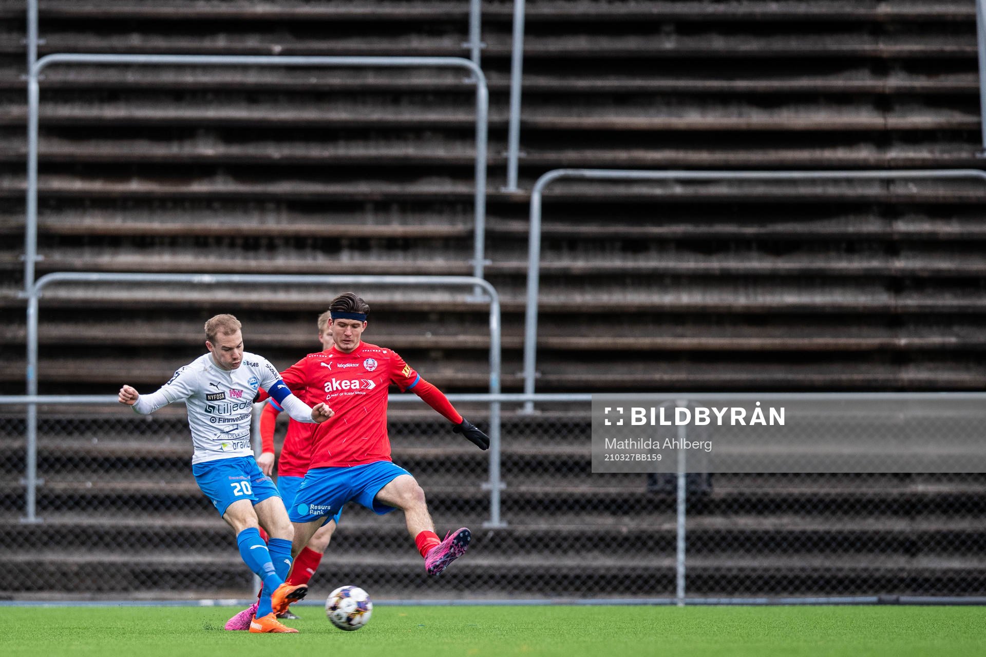 Värnamos Freddy Winsth och Helsingborgs Wilhelm Loeper