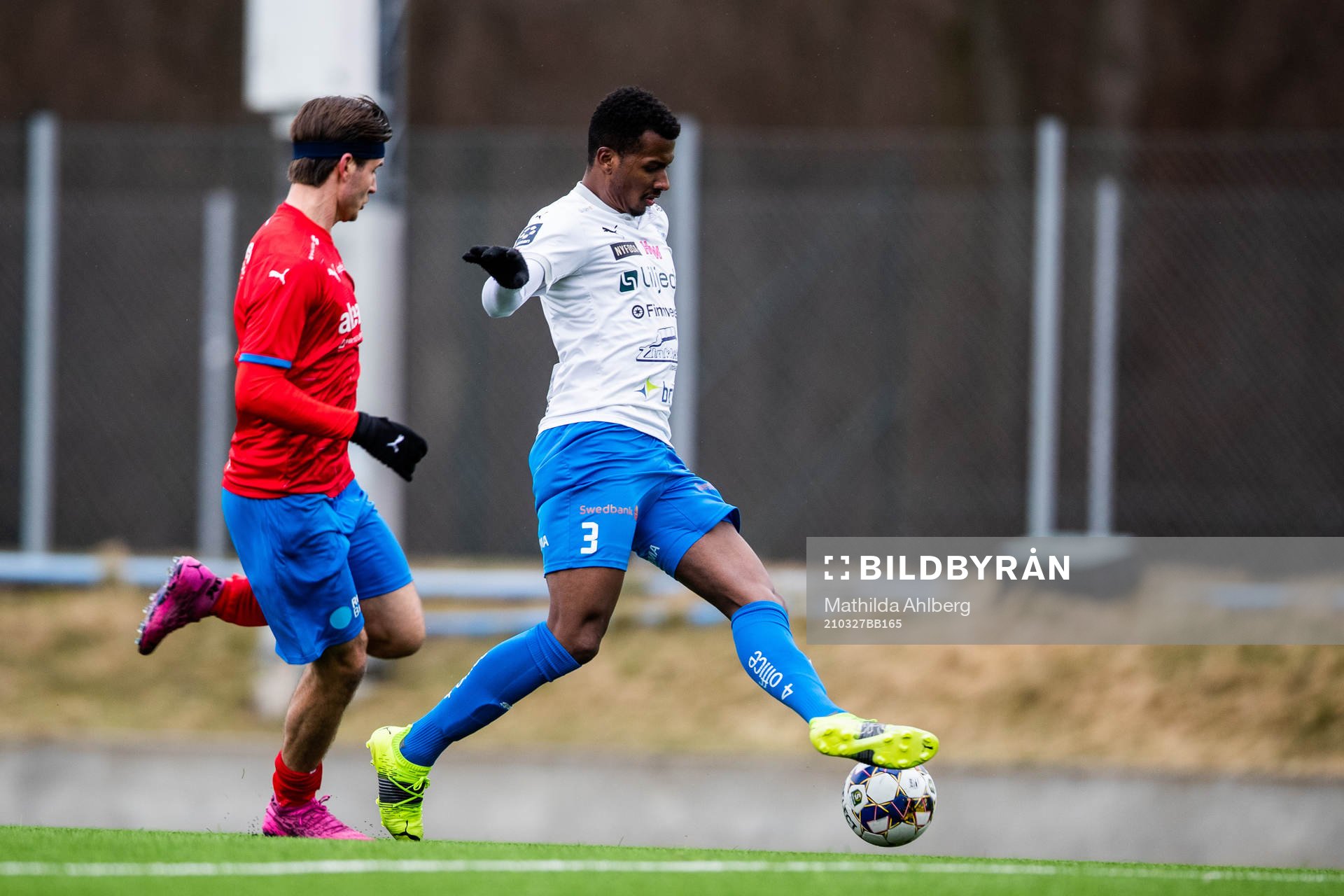 Helsingborgs Wilhelm Loeper och Värnamos Bernardo Vilar