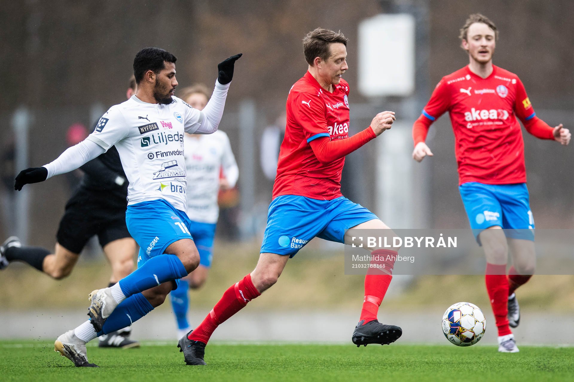 Värnamos Wenderson Oliveira do Nascimento och Helsingborgs