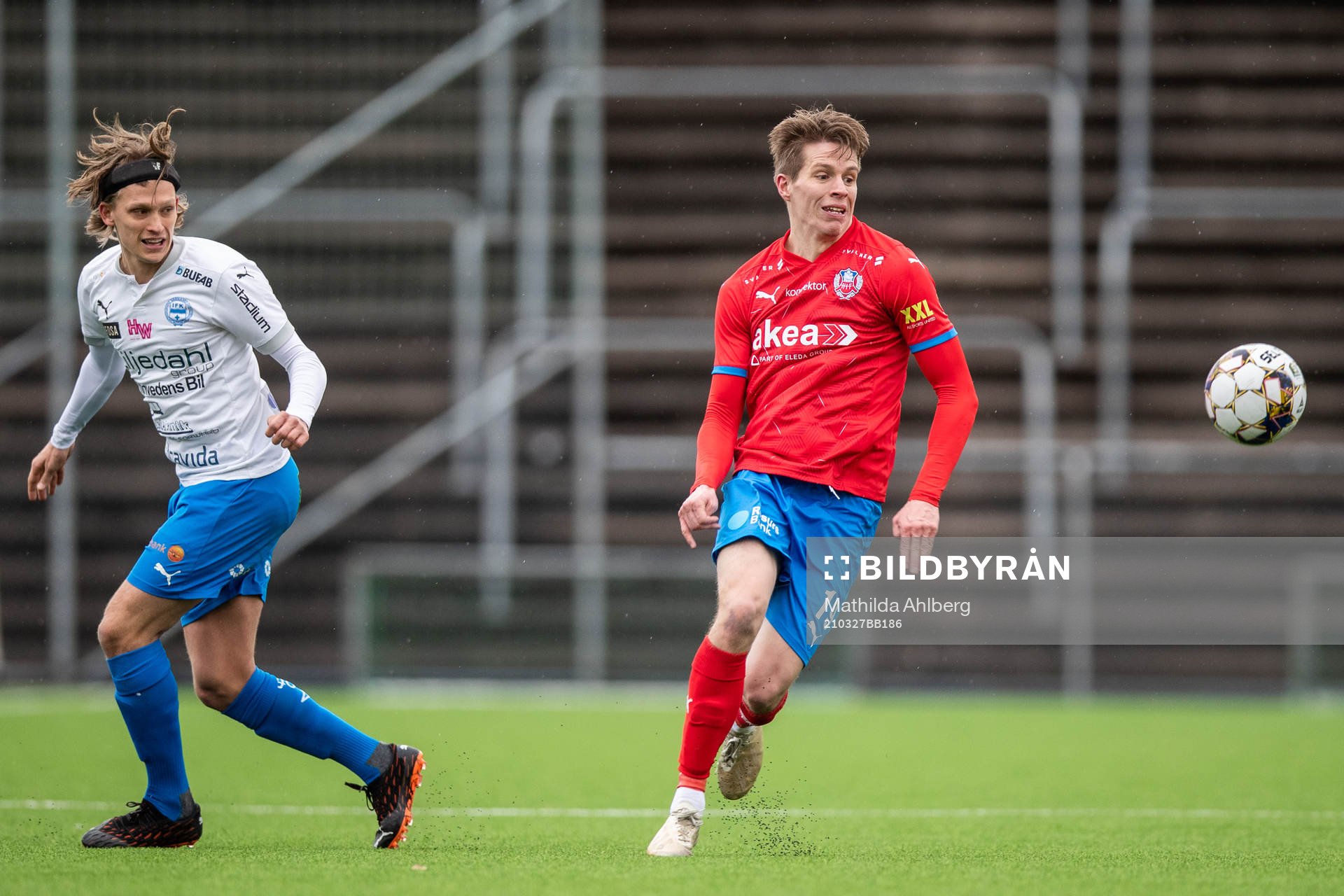 Värnamos Charlie Vindehall och Helsingborgs Bödvar
