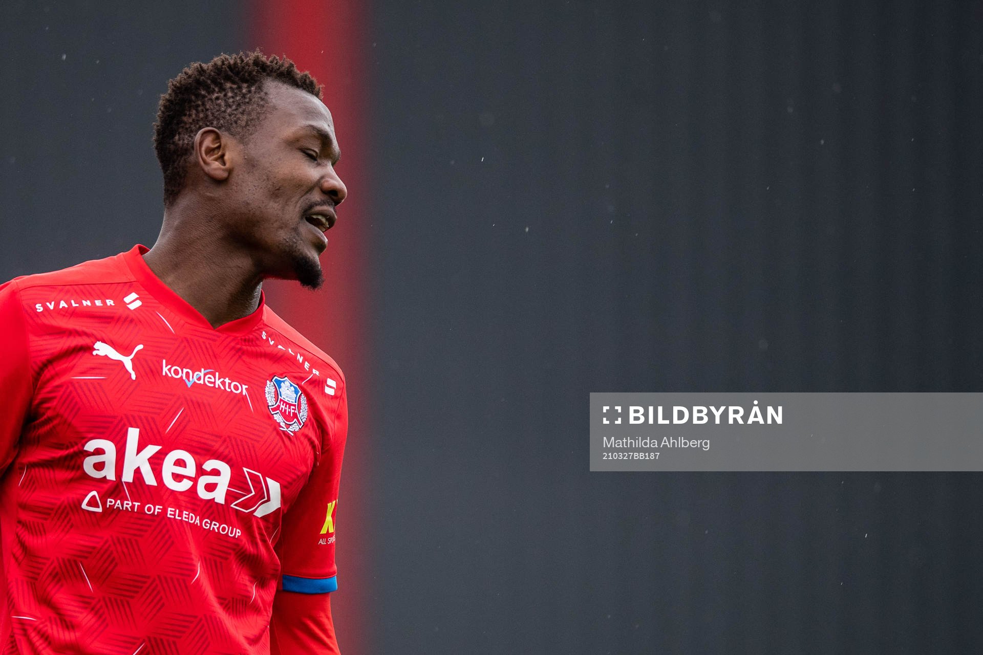 Helsingborgs Alhaji Gero deppar