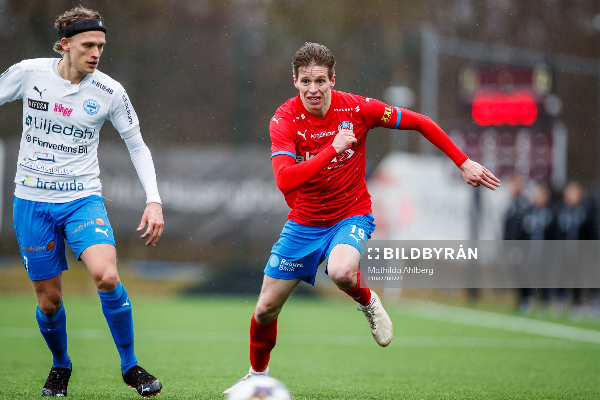 Varbergs Robin Tranberg och Helsingborgs Bödvar Bödvarsson