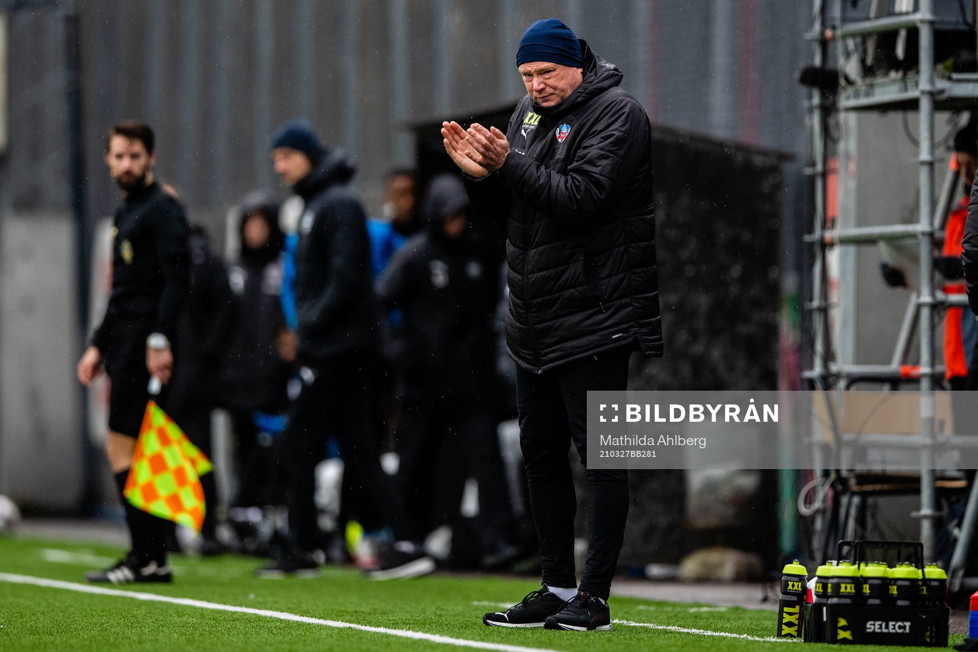 Helsingborgs tränare Jörgen Lennartsson