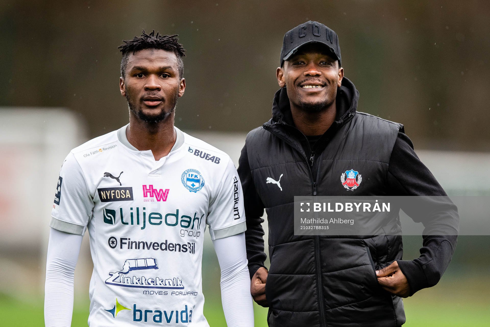 Värnamos Suffian Kalokoh och Helsingborgs Alhaji Gero