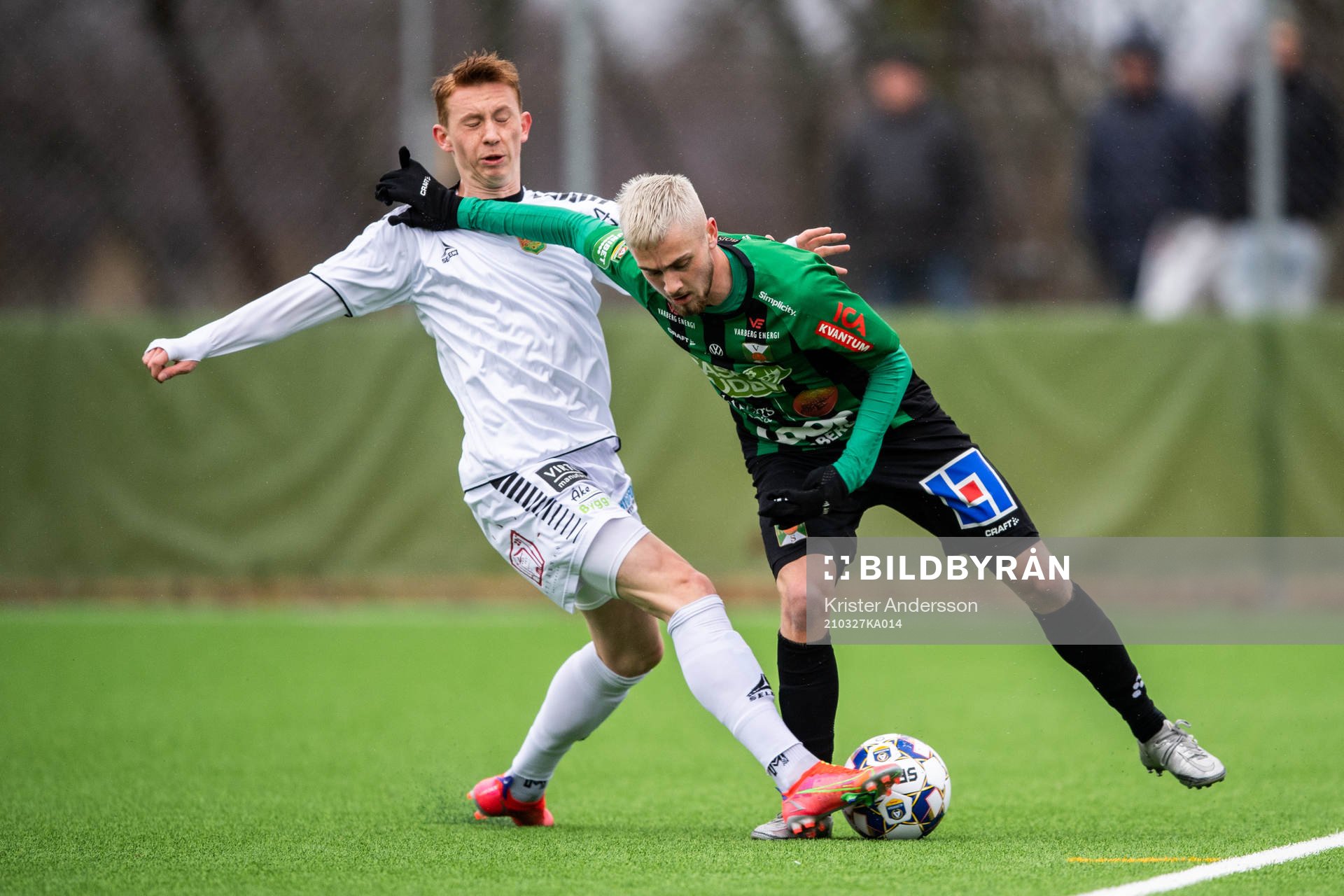 GAIS Julius Lindberg och Varbergs Albin Mörfelt