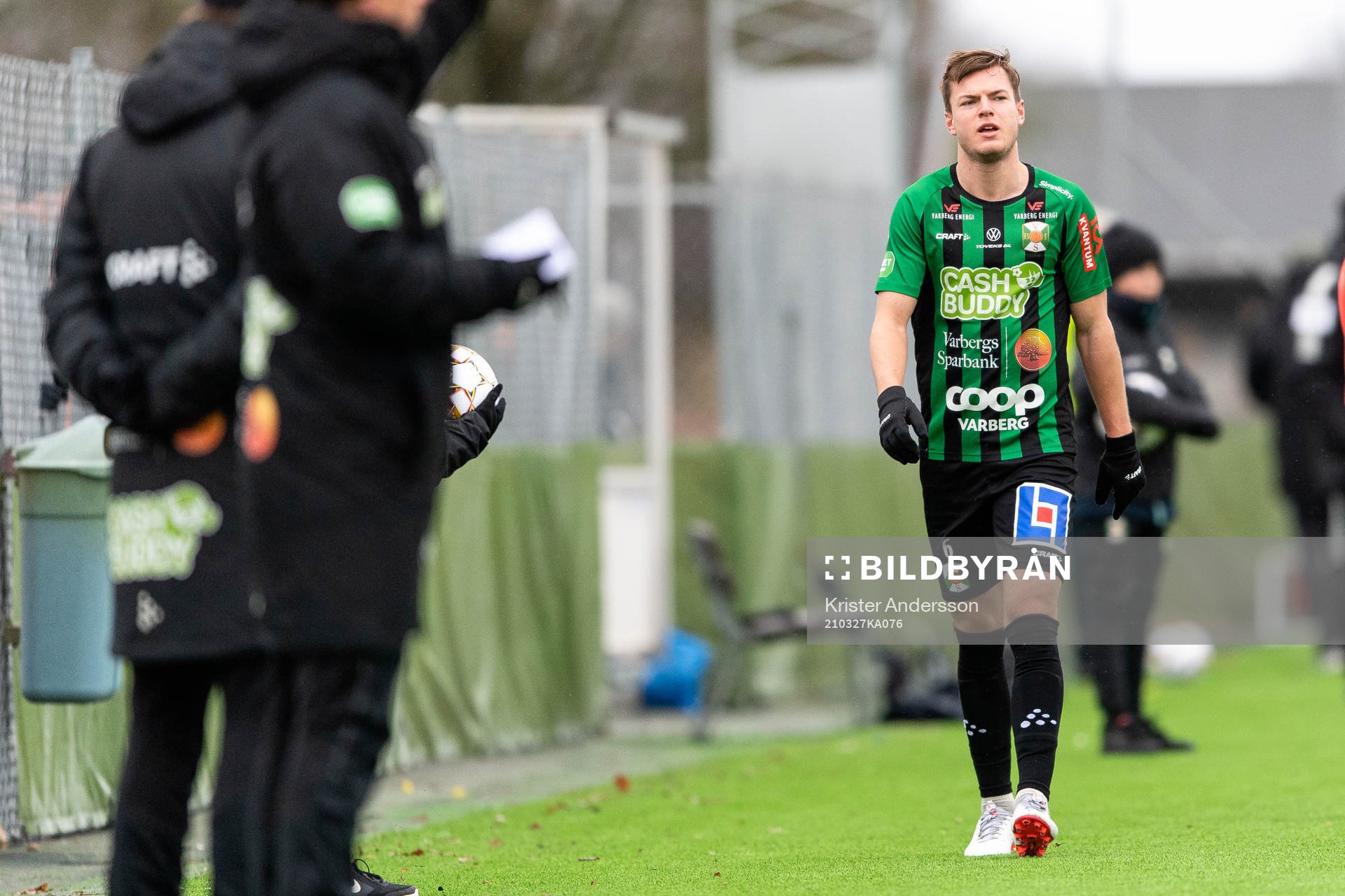 Varbergs Albin Winbo blir utbytt