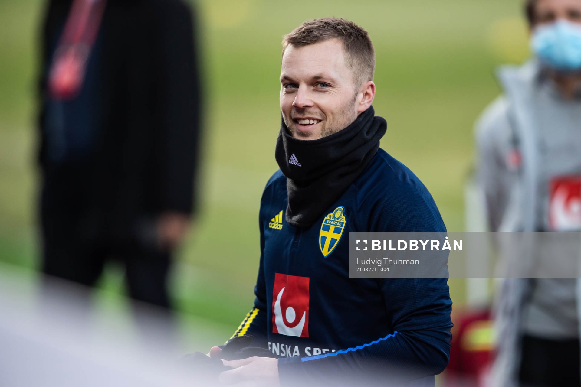 Sebastian Larsson of the Swedish national football team