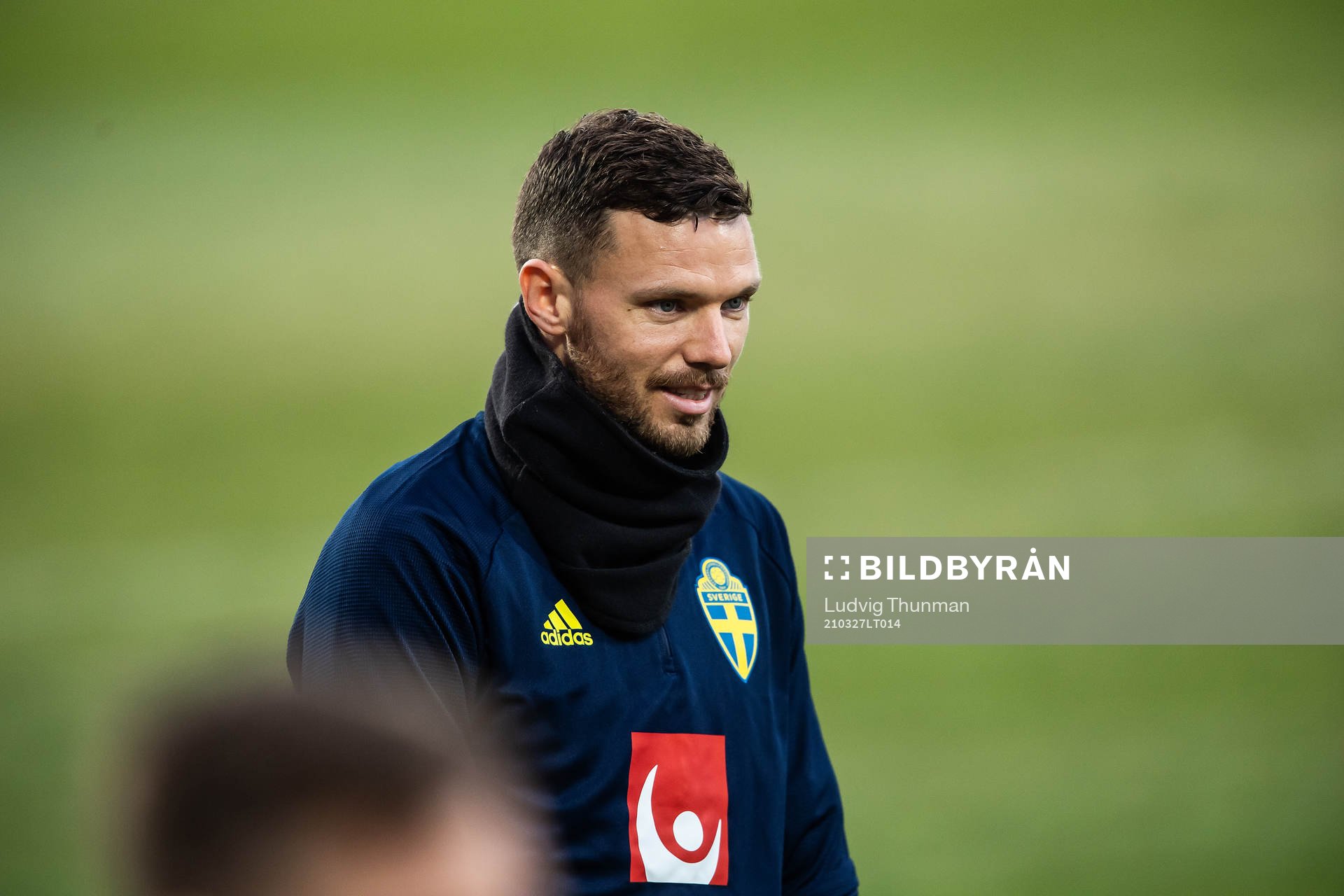 Marcus Berg of the Swedish national football team