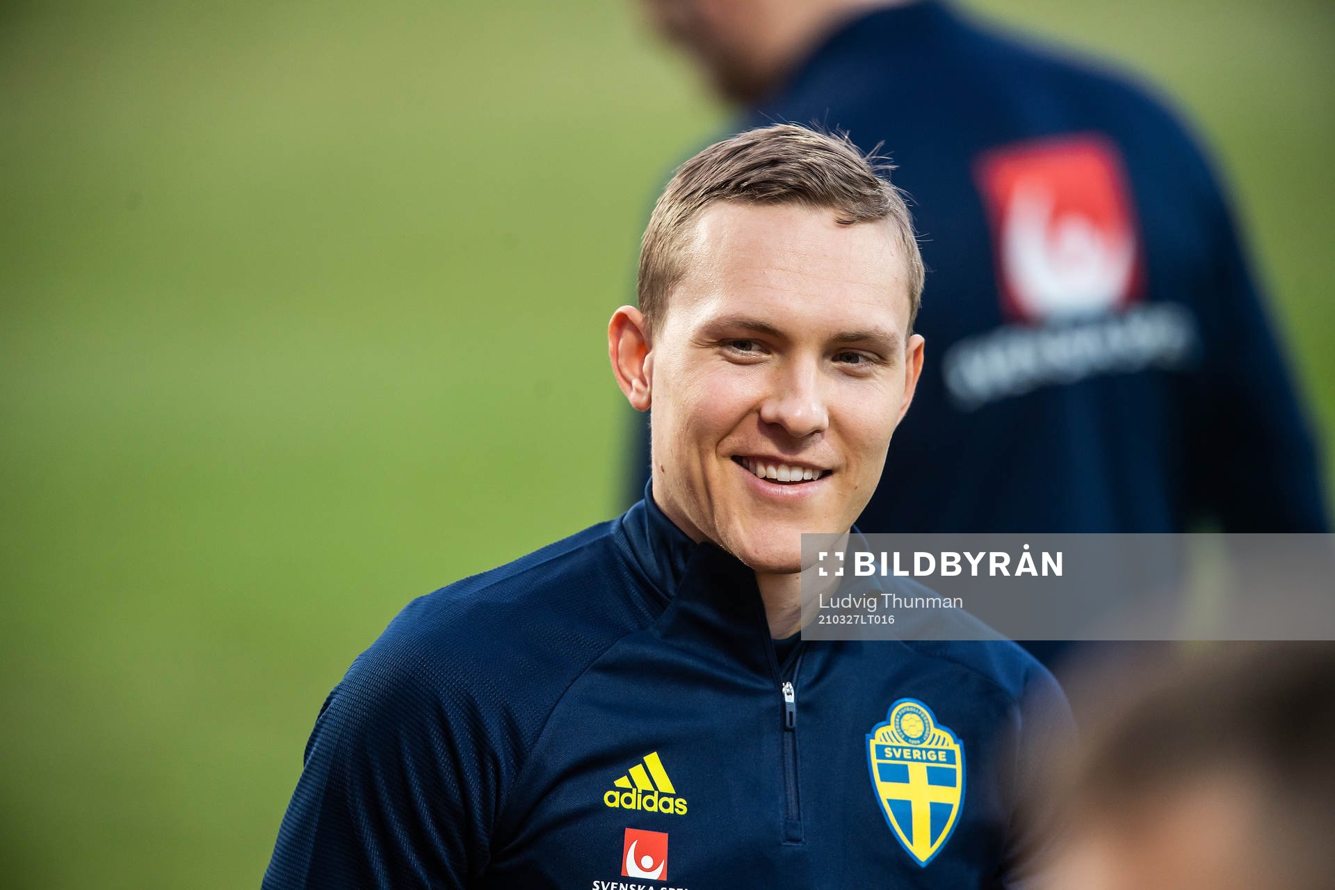 Ludwig Augustinsson of the Swedish national football team