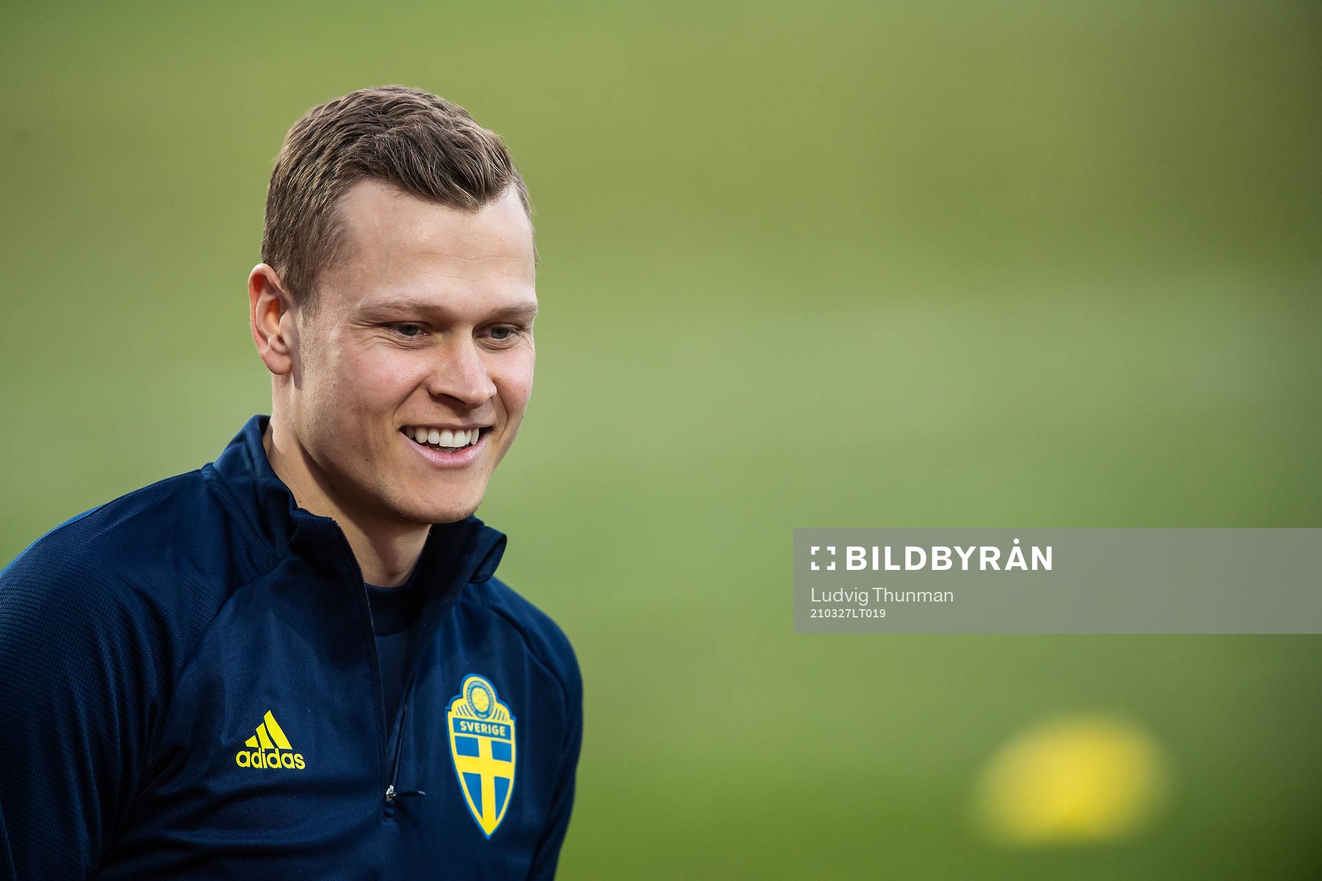 Viktor Claesson of the Swedish national football team