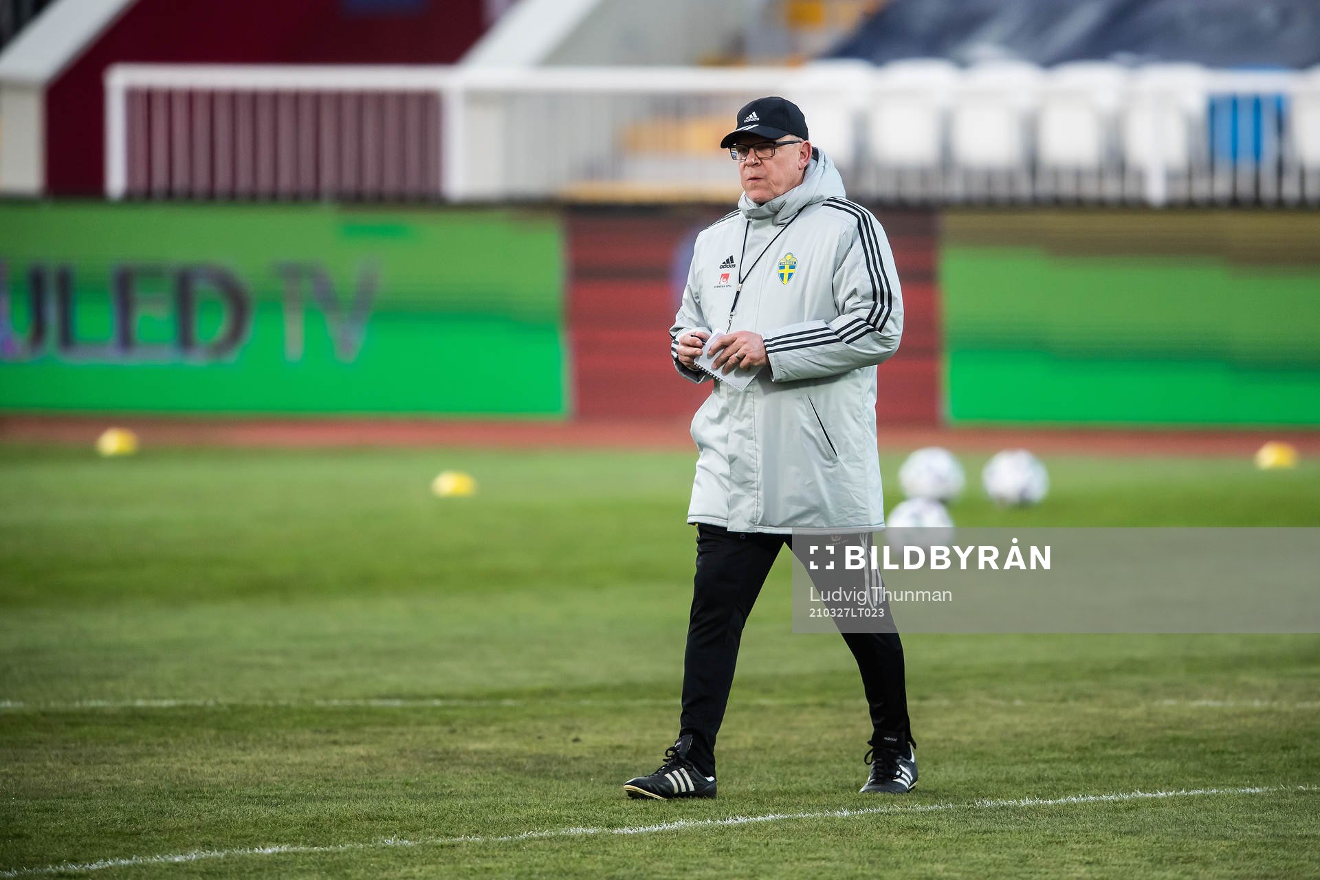 Janne Andersson, head coach of the Swedish national