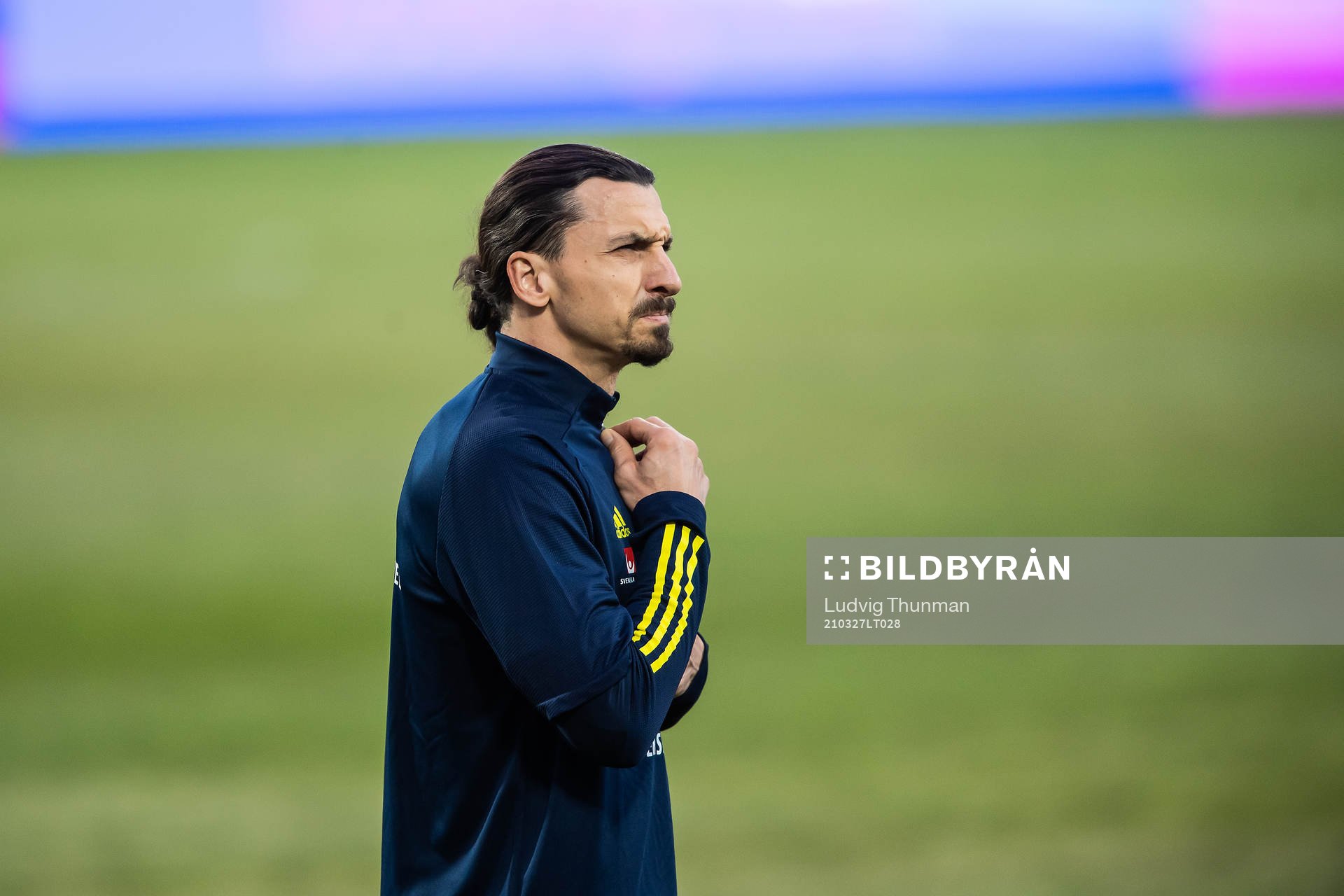 Zlatan Ibrahimovic of the Swedish national football team
