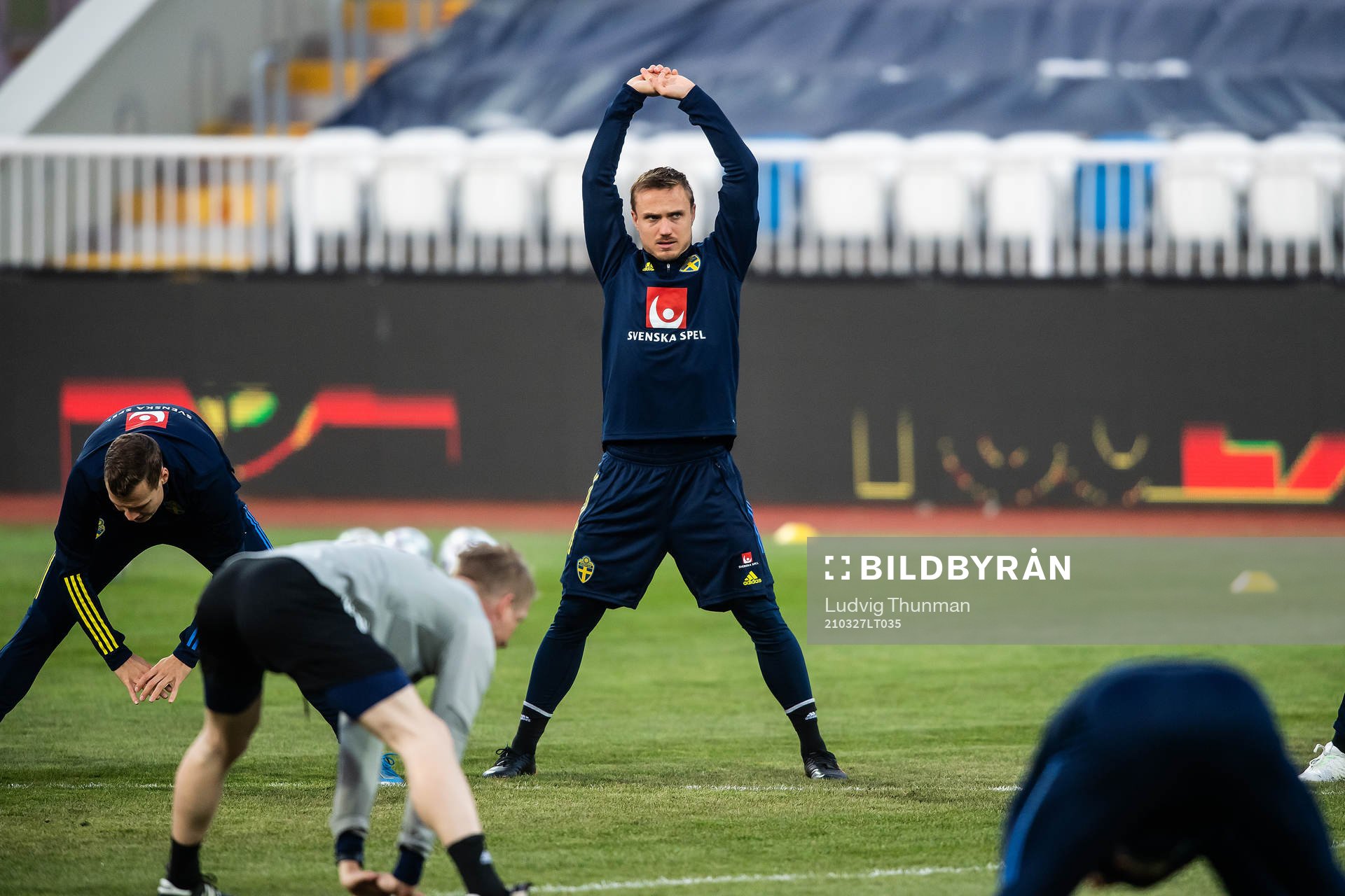 Pierre Bengtsson of the Swedish national football team