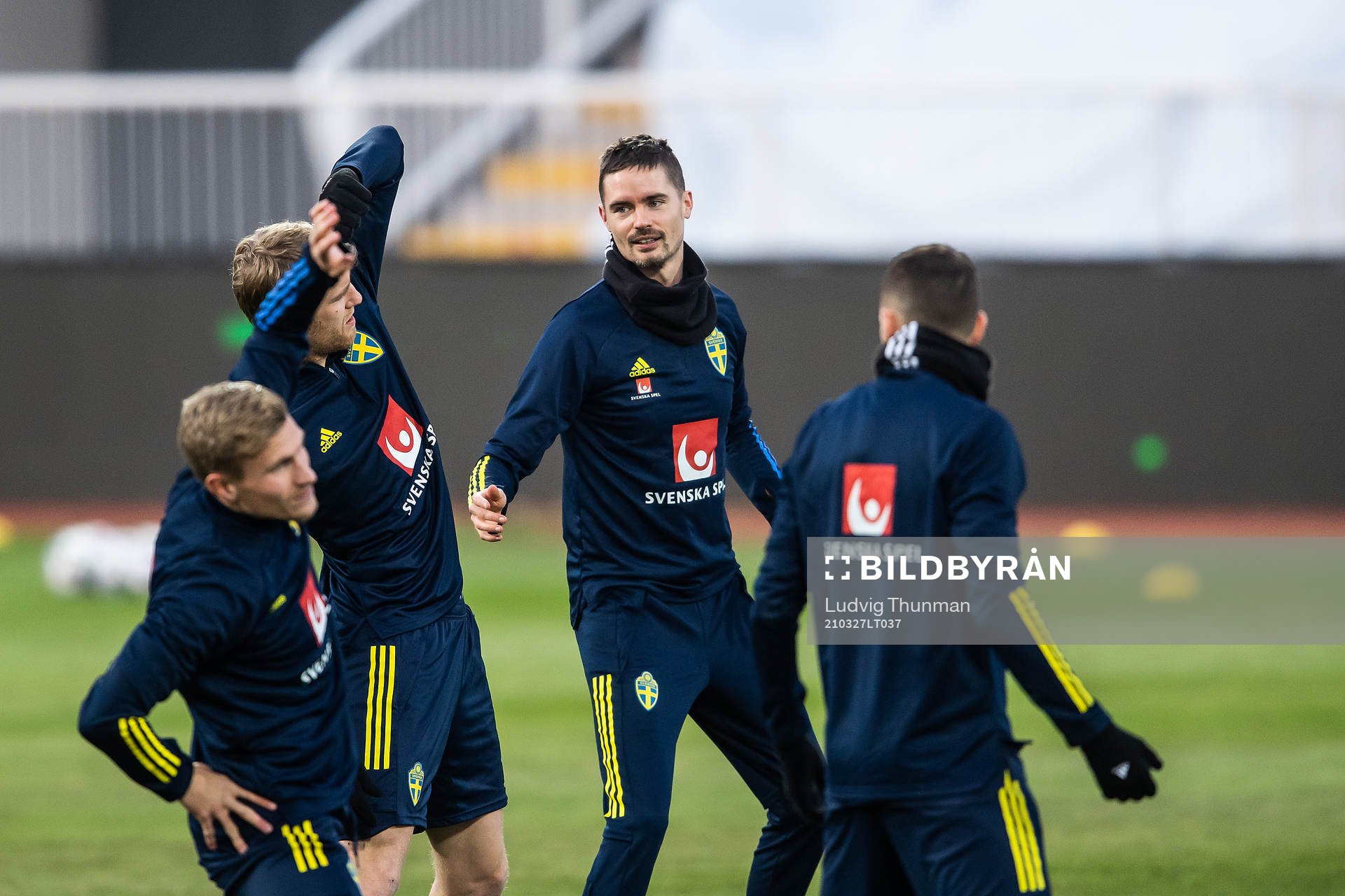 Mikael Lustig of the Swedish national football team