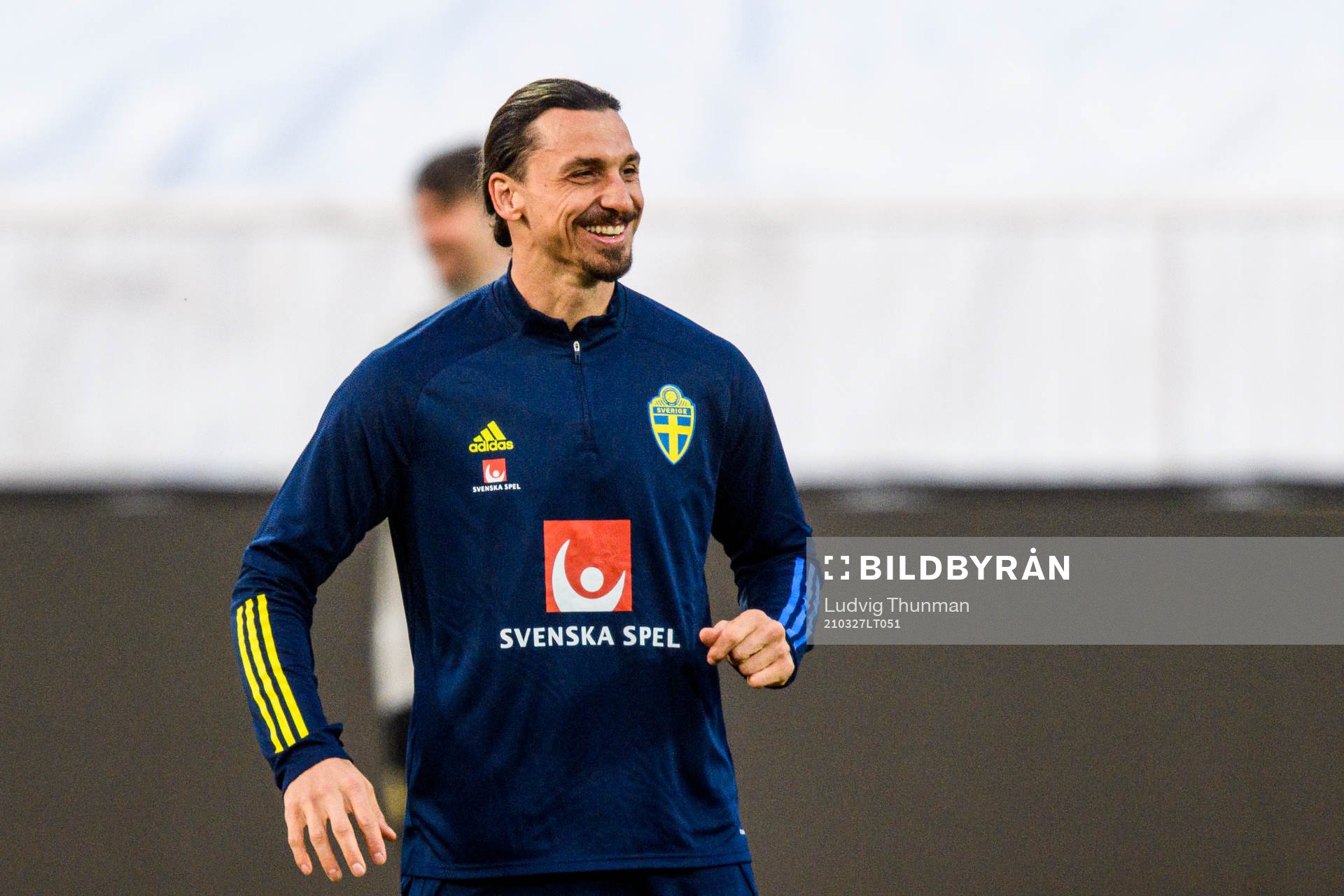 Zlatan Ibrahimovic of the Swedish national football team