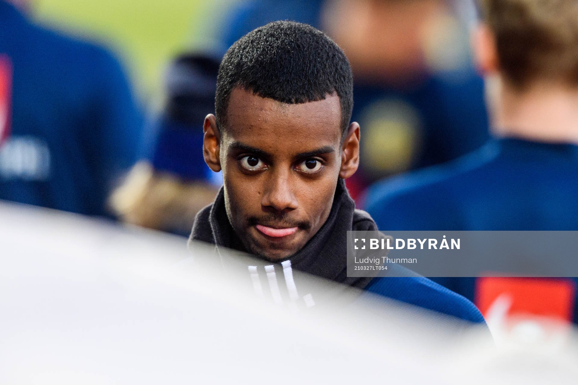 Alexander Isak of the Swedish national football team