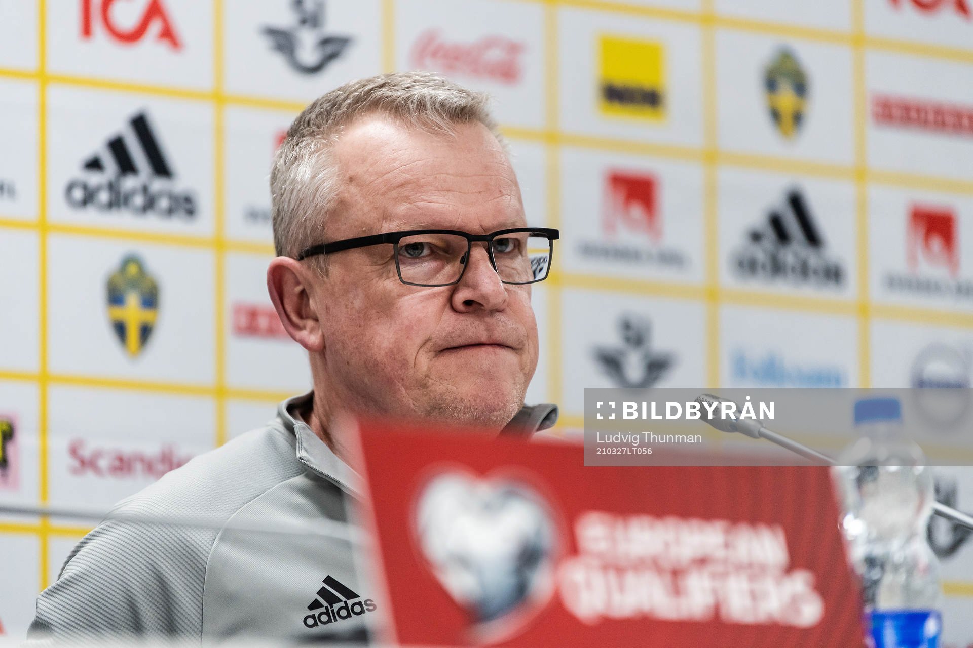 Janne Andersson, head coach of the Swedish national