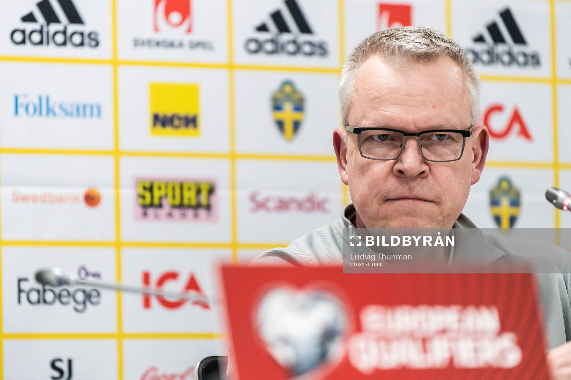 Janne Andersson, head coach of the Swedish national