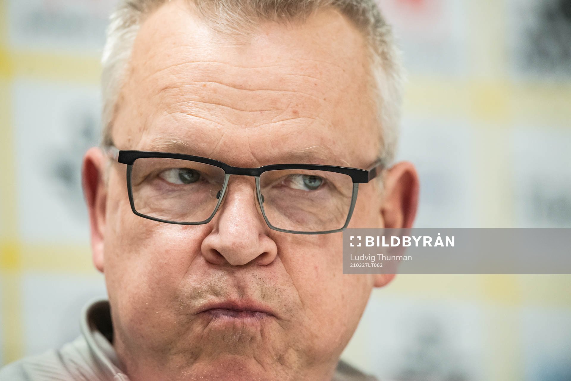 Janne Andersson, head coach of the Swedish national