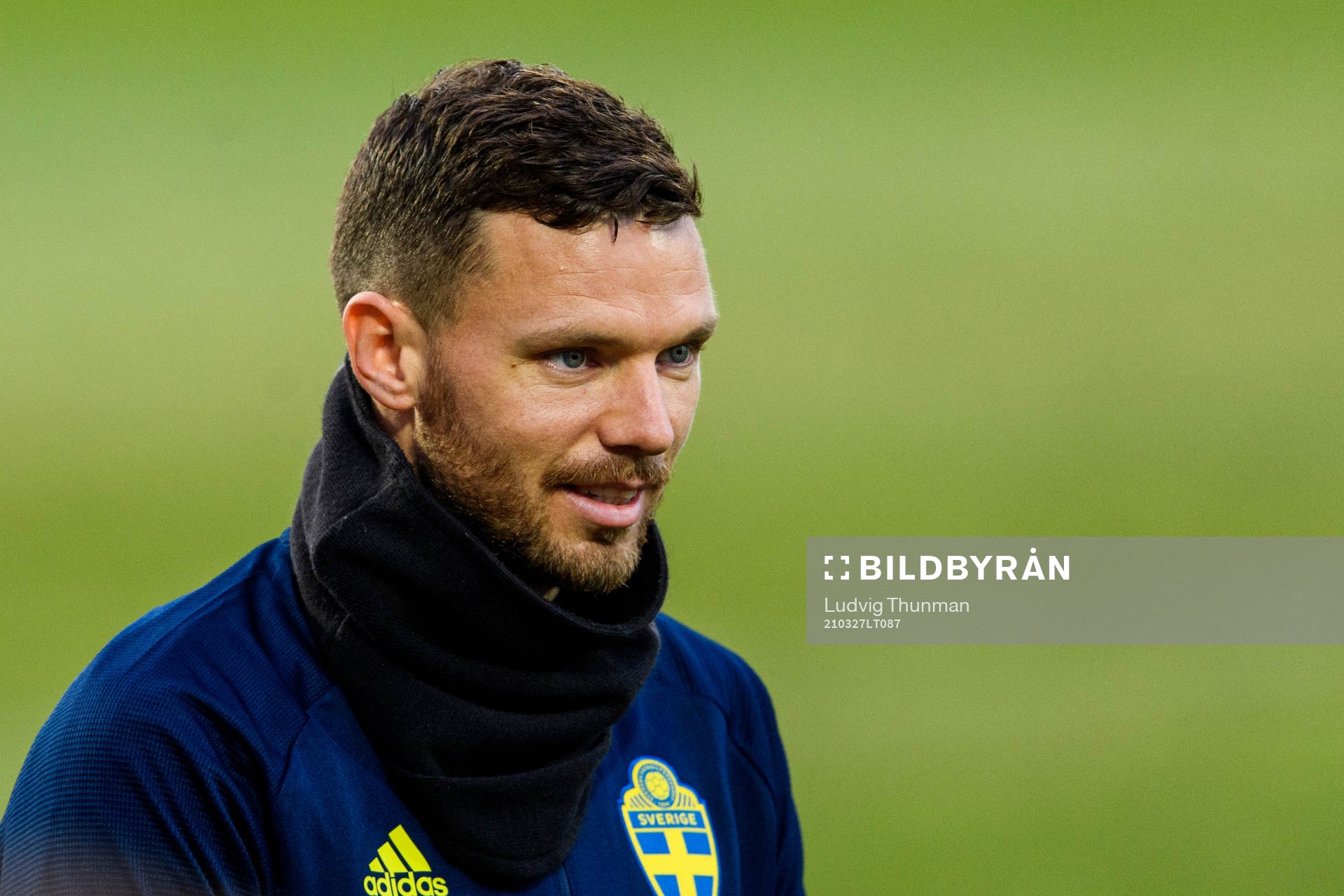 Marcus Berg of the Swedish national football team