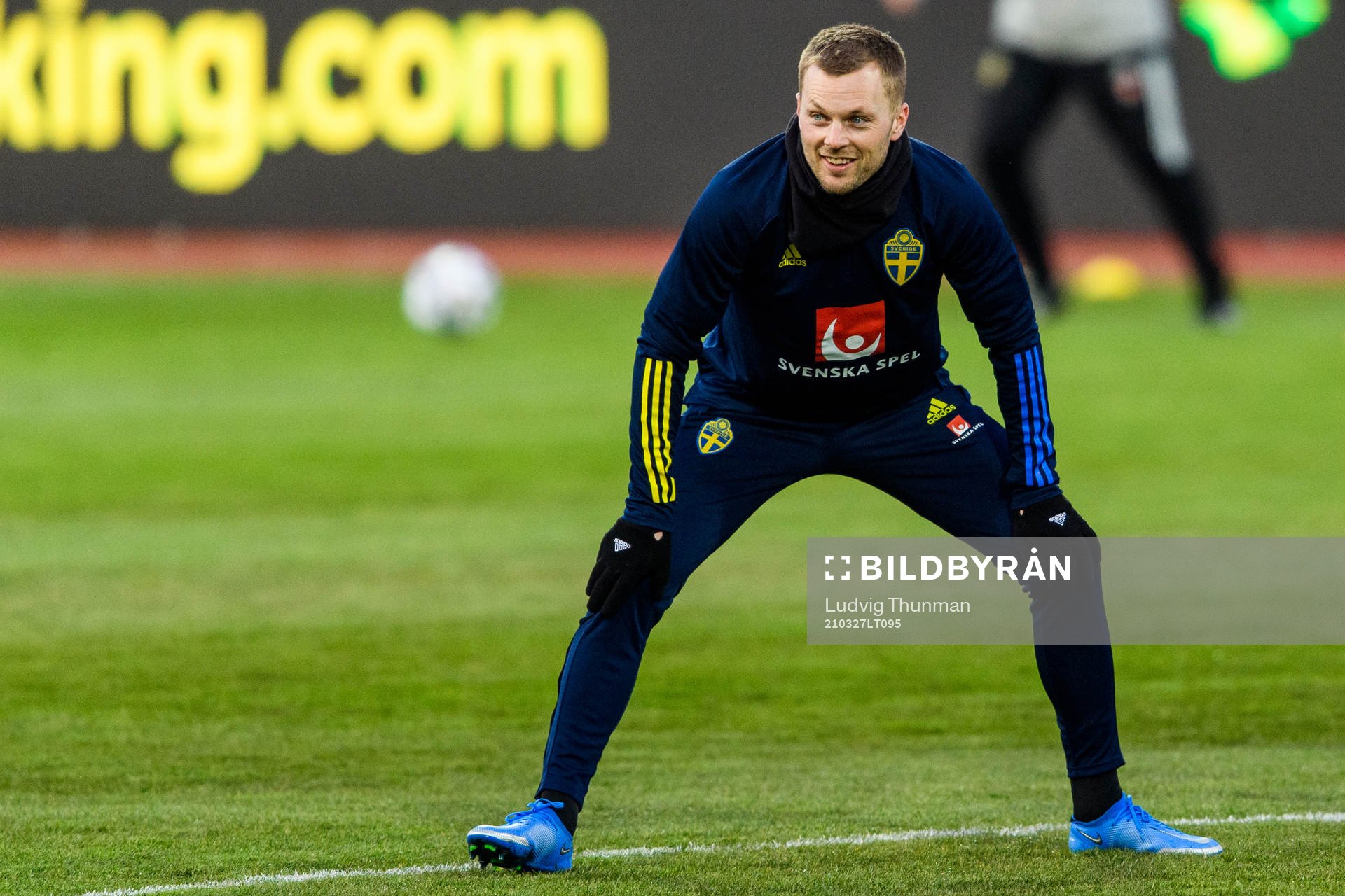 Sebastian Larsson of the Swedish national football team