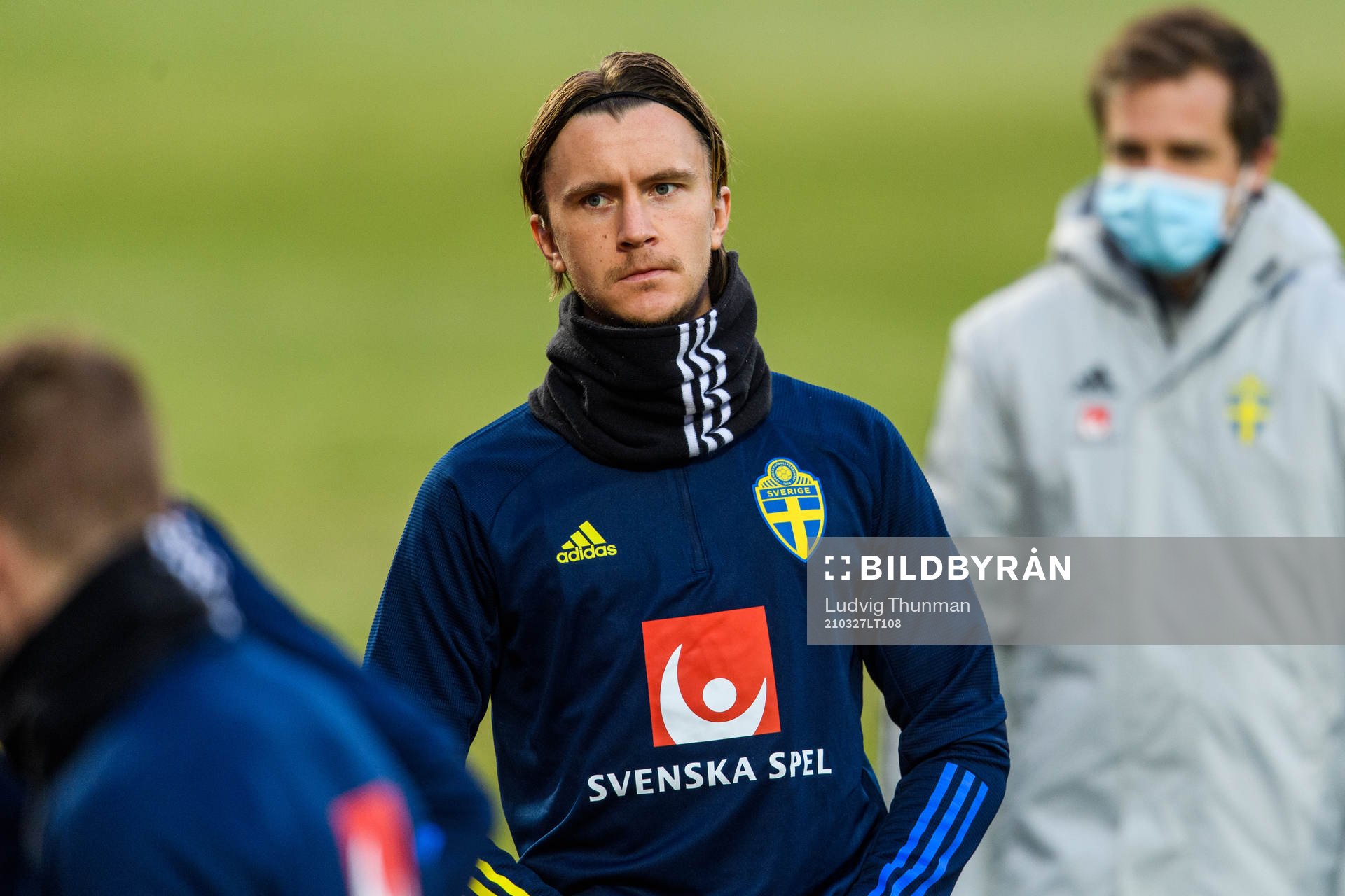 Kristoffer Olsson of the Swedish national football team