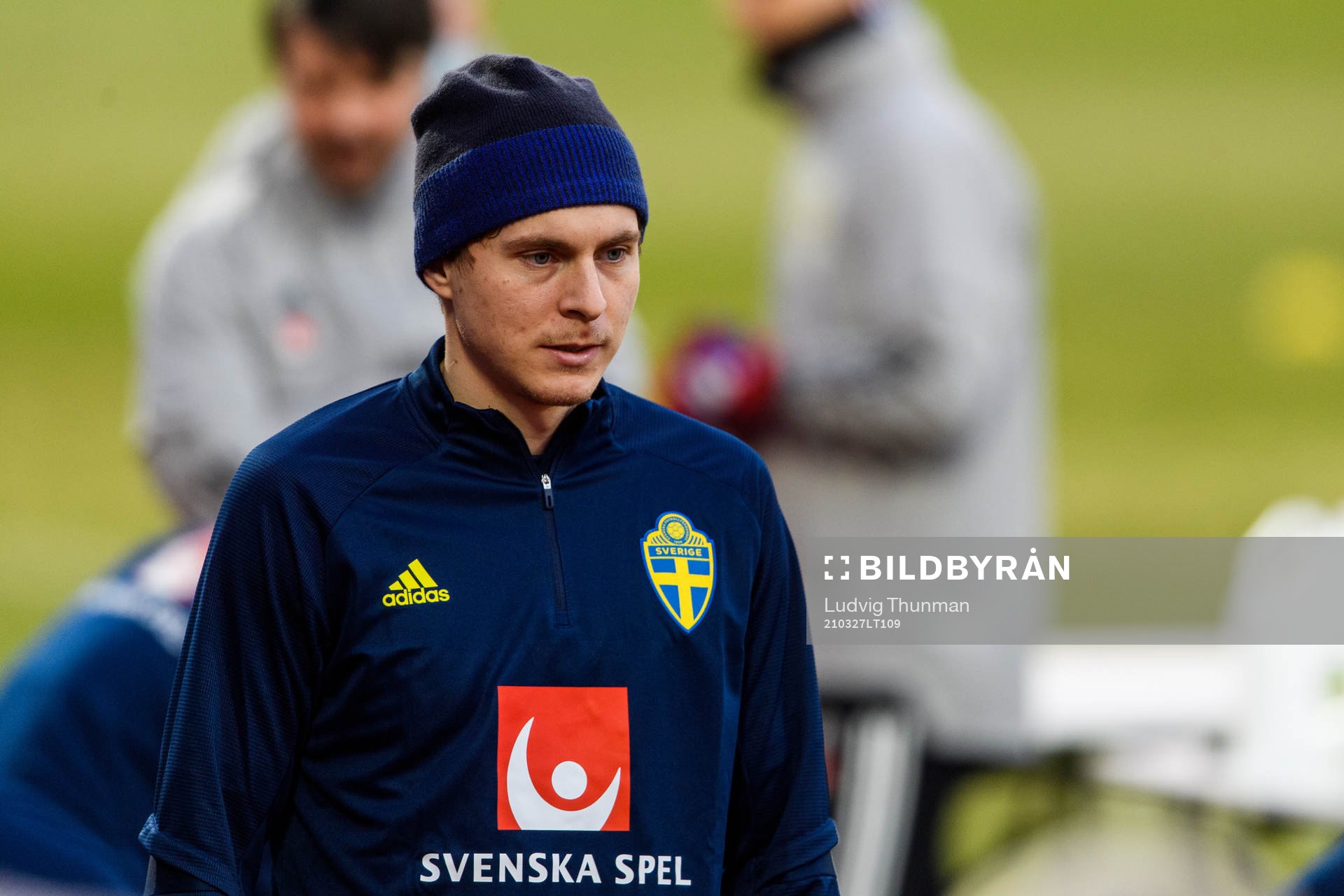 Victor Nilsson Lindelöf of the Swedish national football