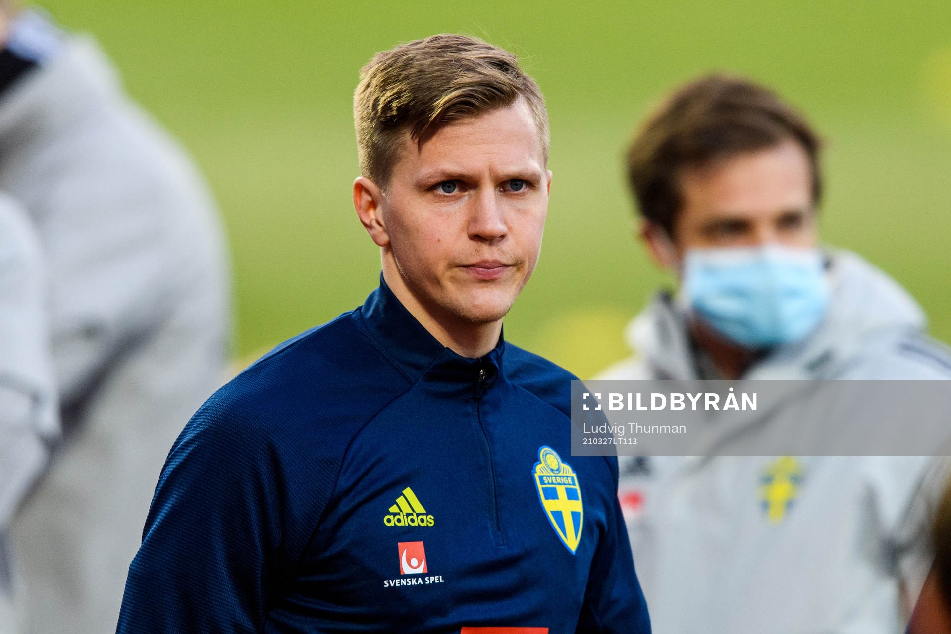 Joakim Nilsson of the Swedish national football team