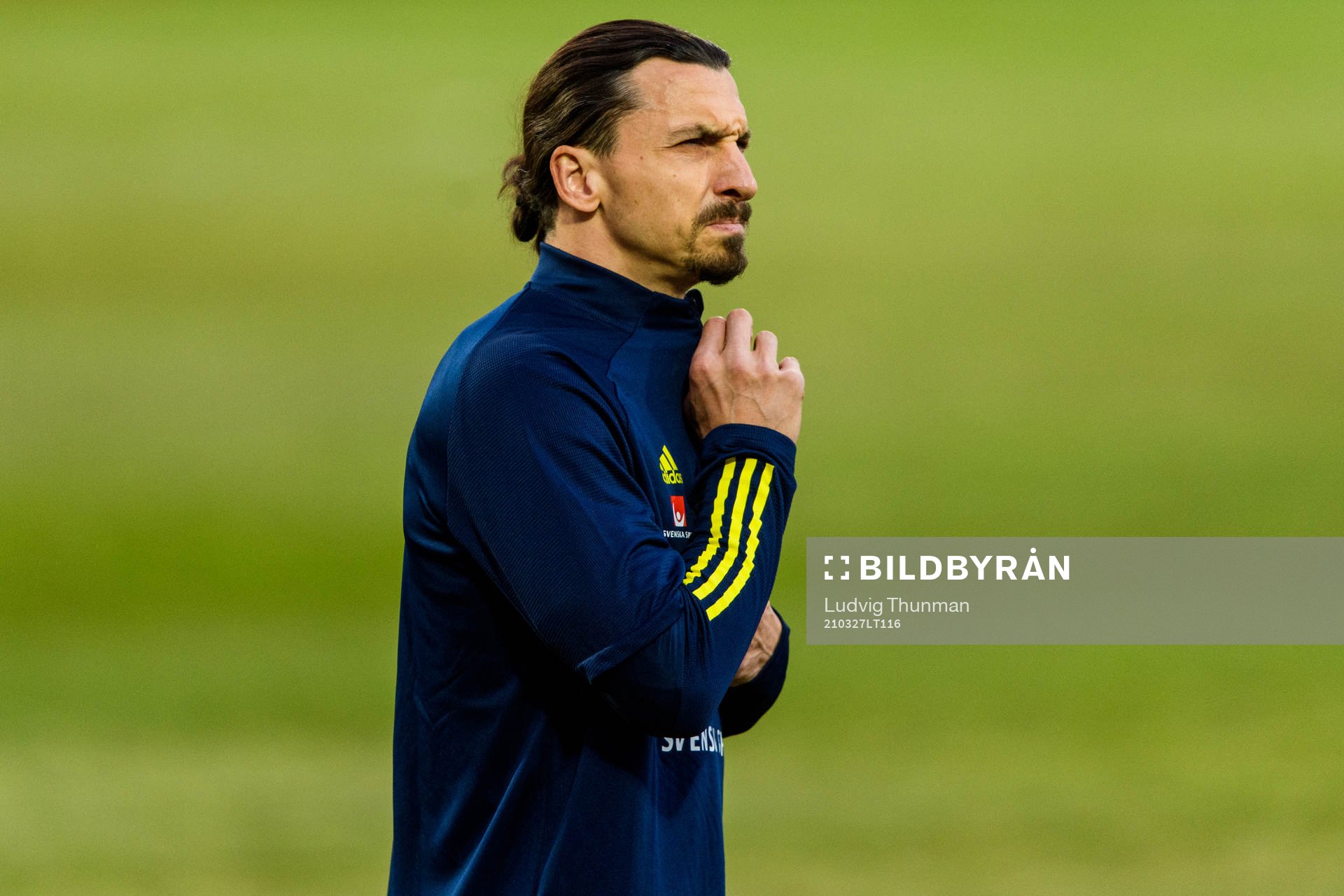 Zlatan Ibrahimovic of the Swedish national football team