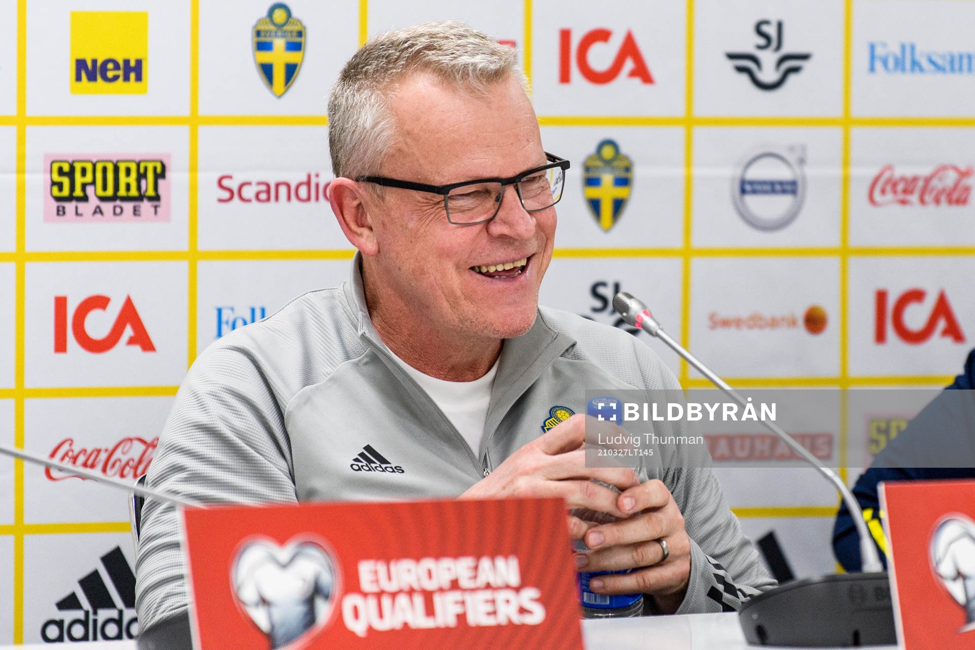 Janne Andersson, head coach of the Swedish national