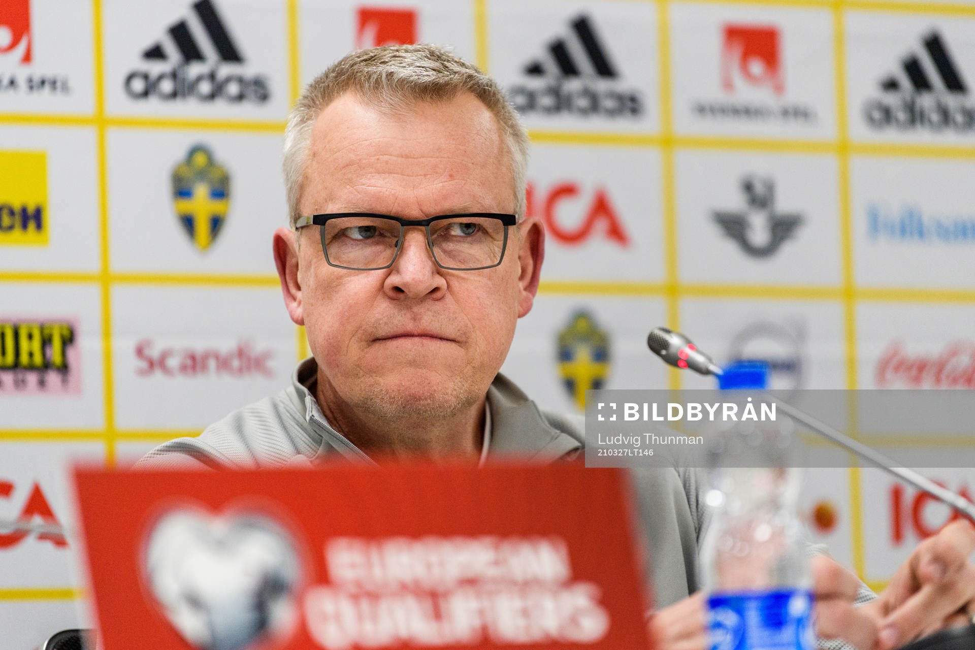 Janne Andersson, head coach of the Swedish national