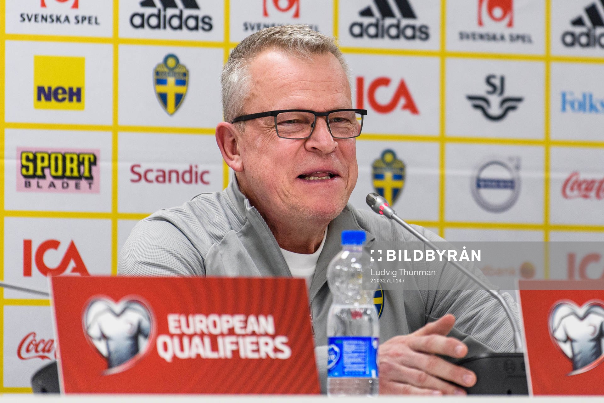 Janne Andersson, head coach of the Swedish national