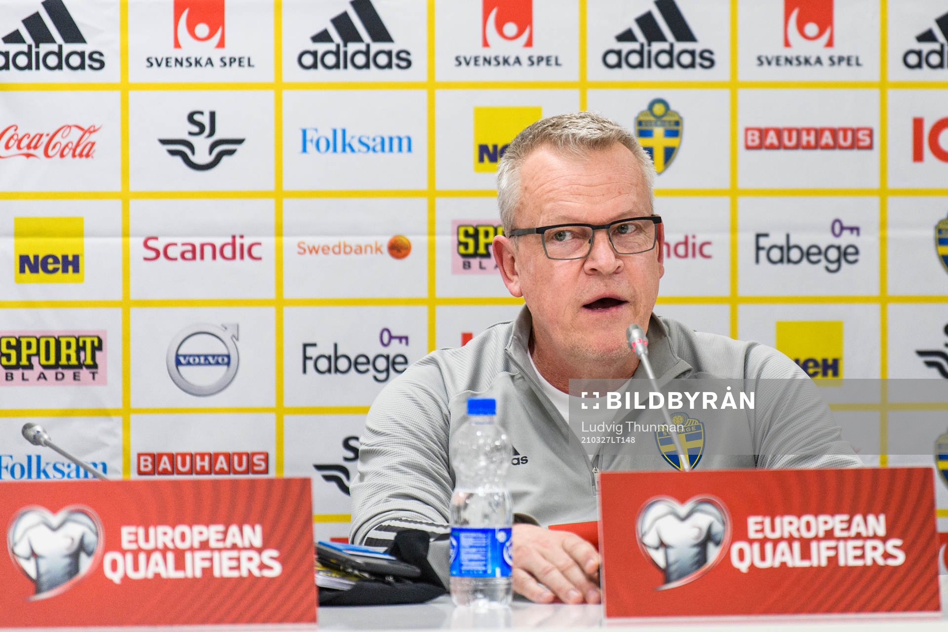Janne Andersson, head coach of the Swedish national