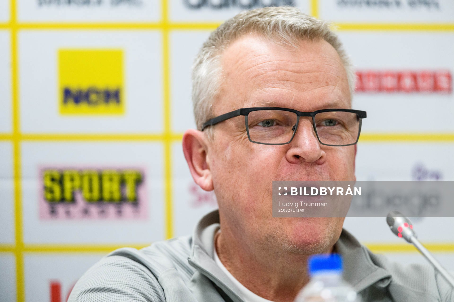 Janne Andersson, head coach of the Swedish national