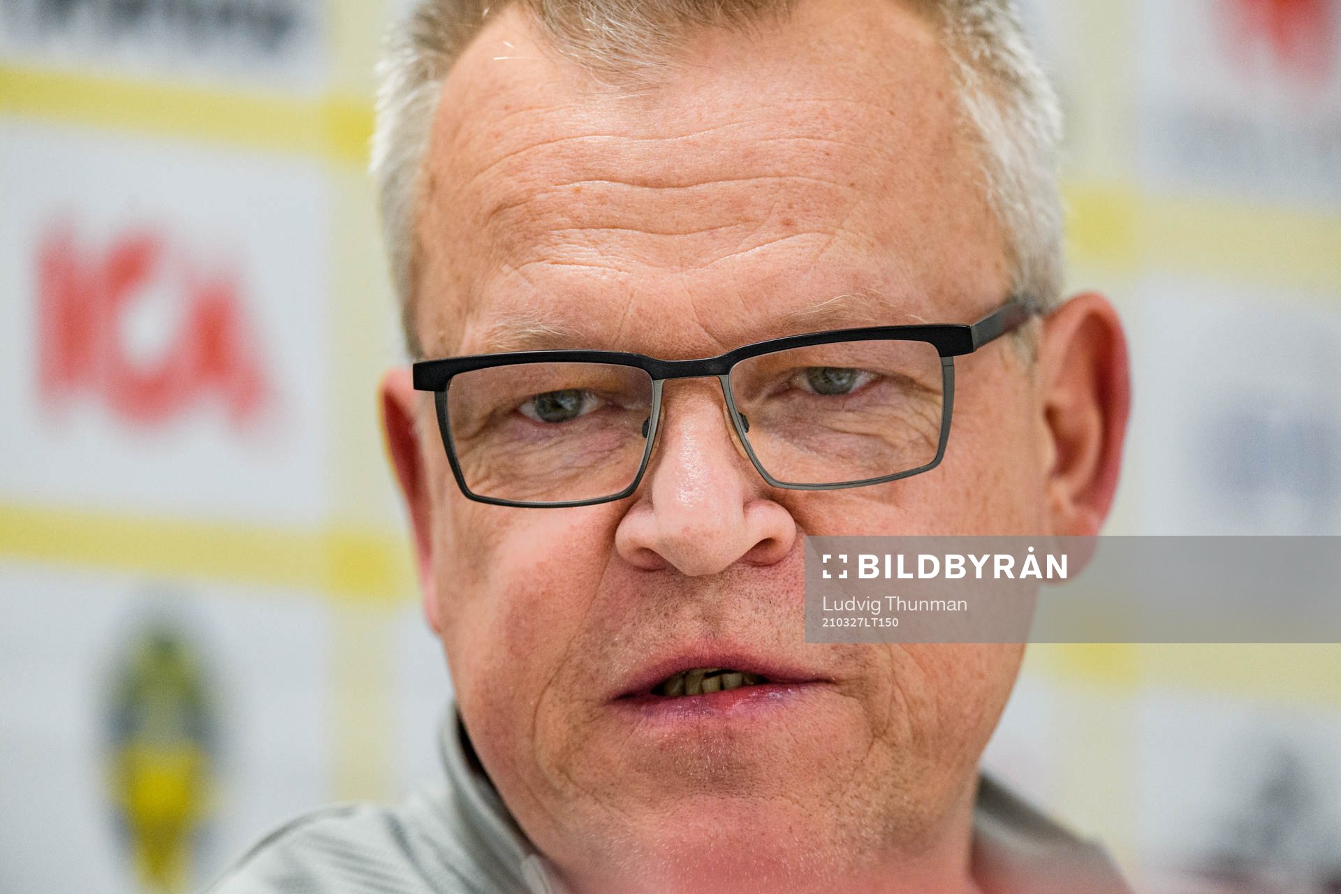 Janne Andersson, head coach of the Swedish national