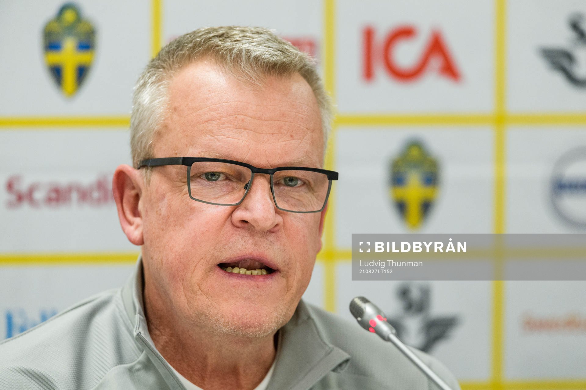 Janne Andersson, head coach of the Swedish national