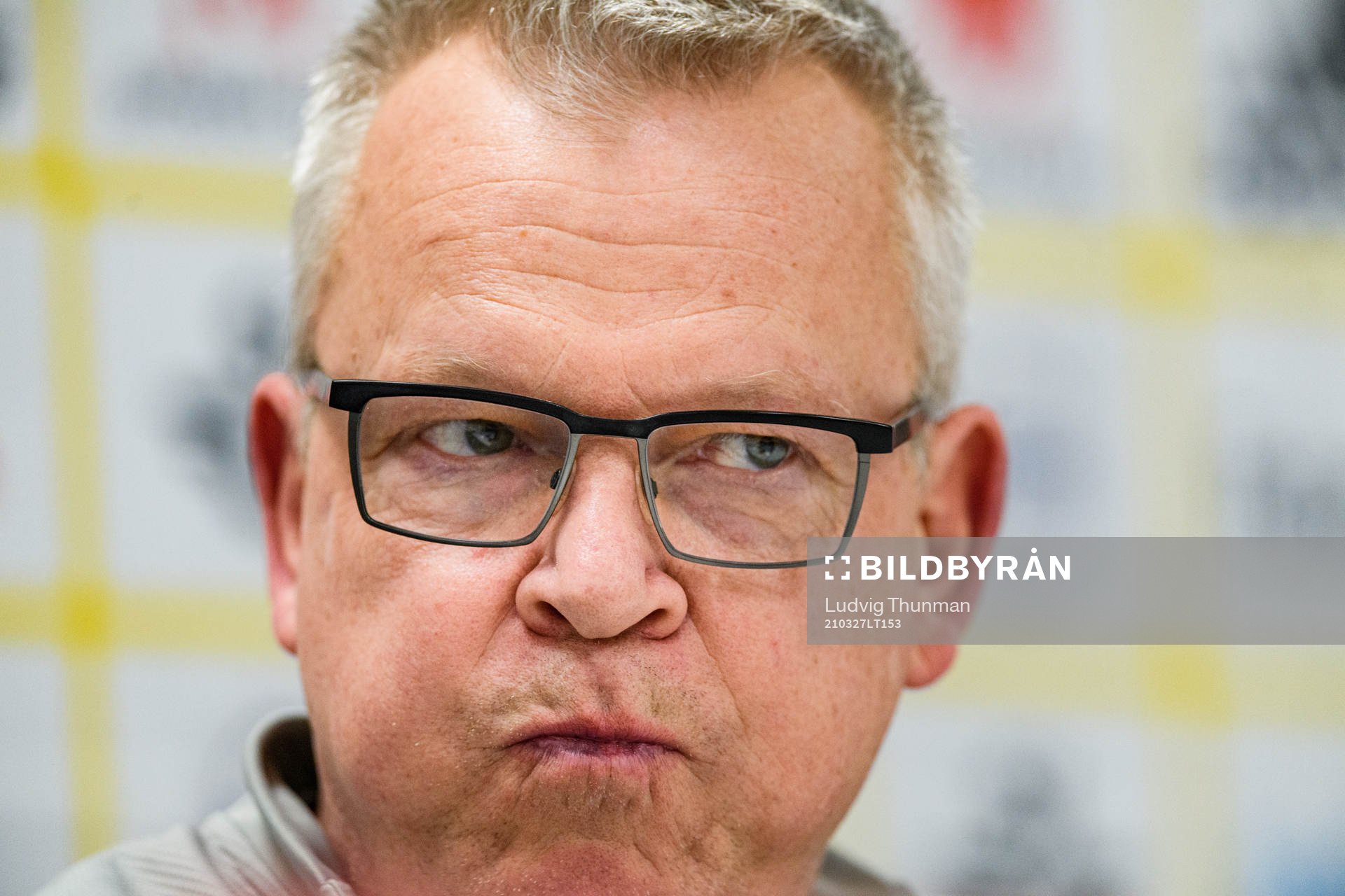 Janne Andersson, head coach of the Swedish national