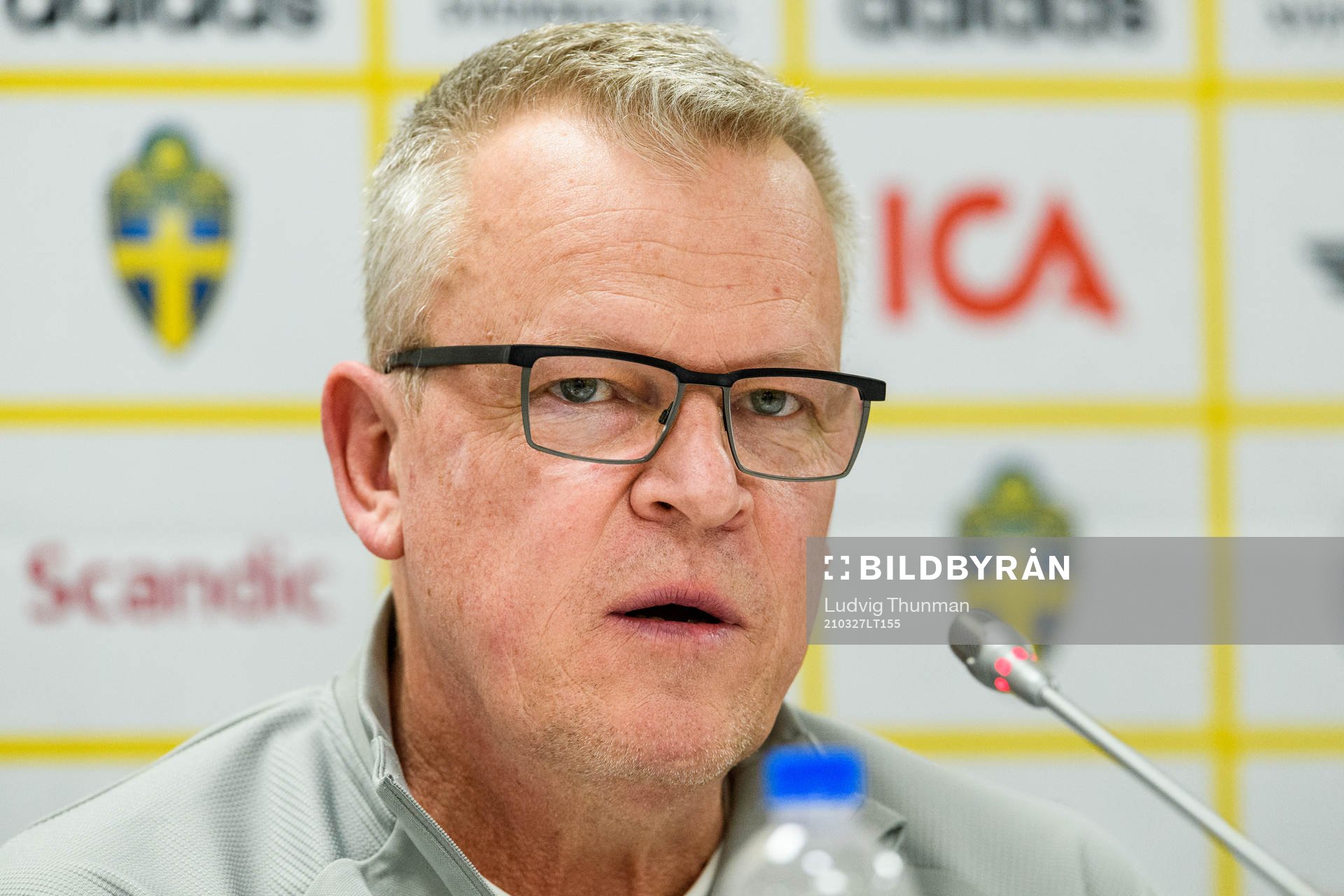 Janne Andersson, head coach of the Swedish national