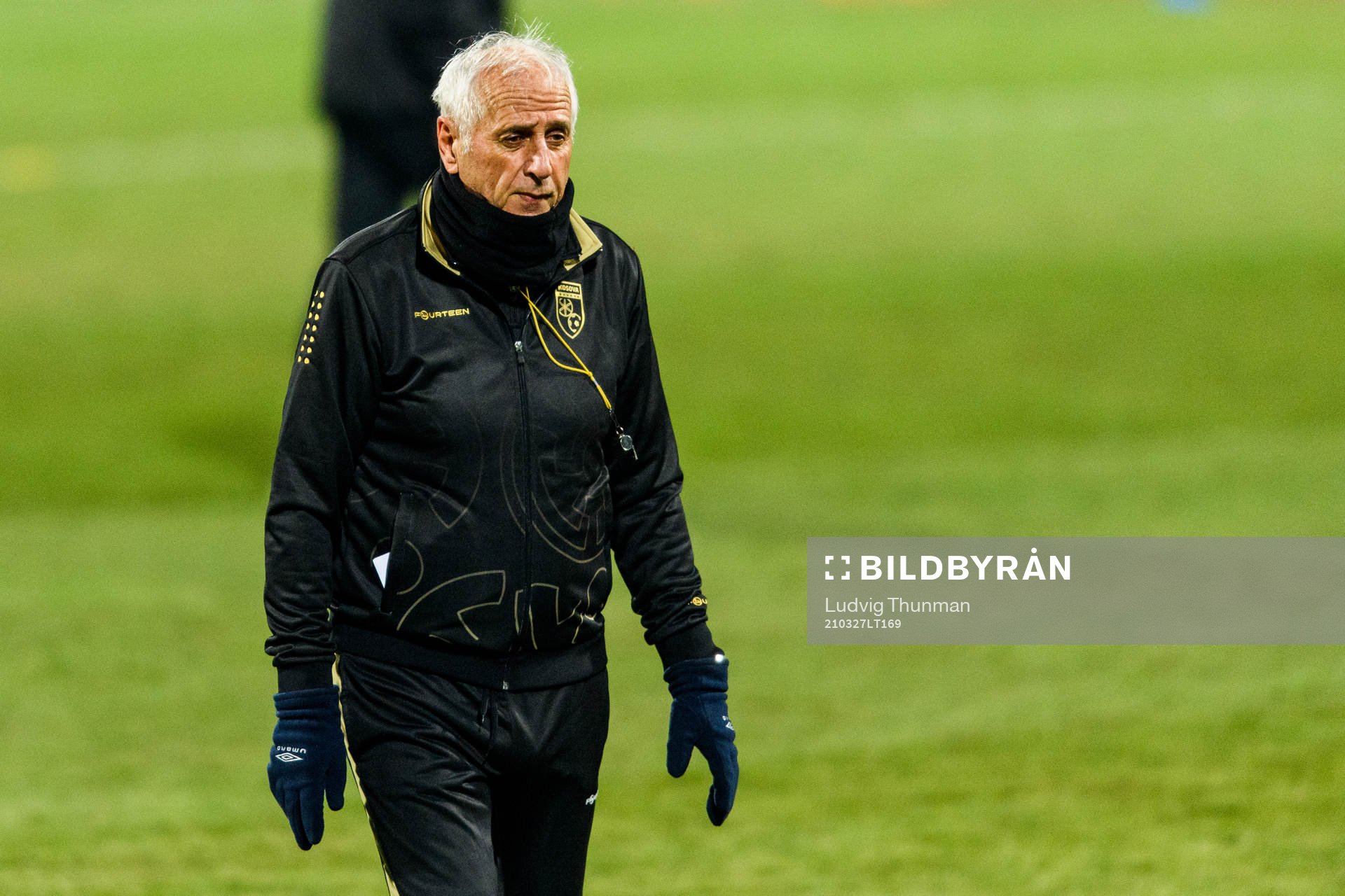 Bernard Challandes, head coach of the Kosovo national
