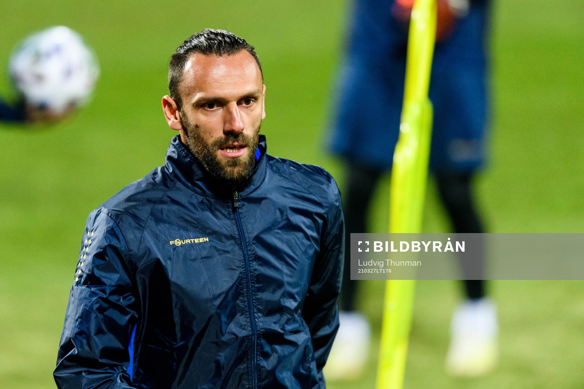 Vedat Muriqi of the Kosovo national football team