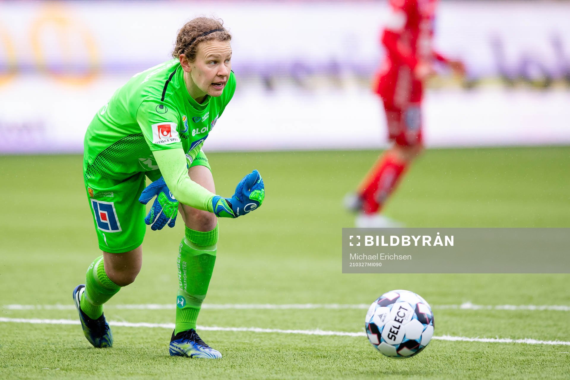 Linköpings målvakt Cajsa Andersson